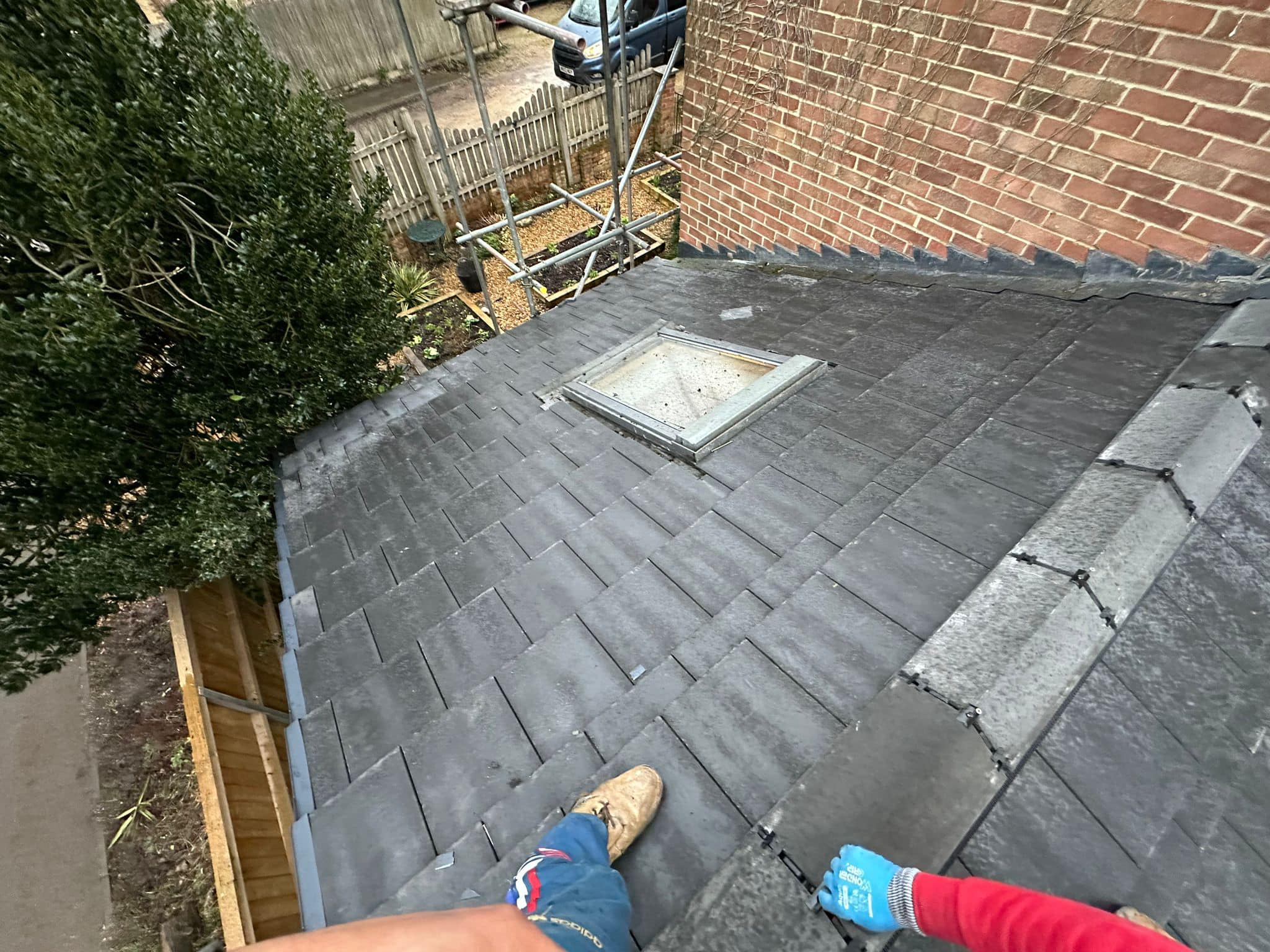 Gutter installation in Chelsea