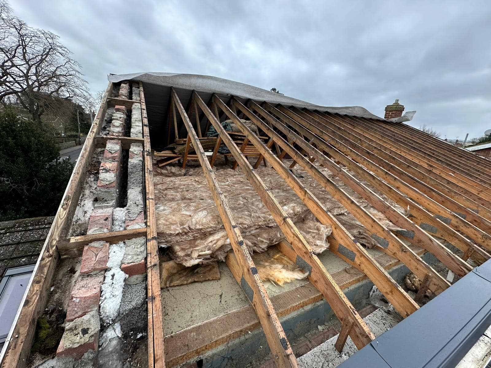 Lead flashing in Westminster