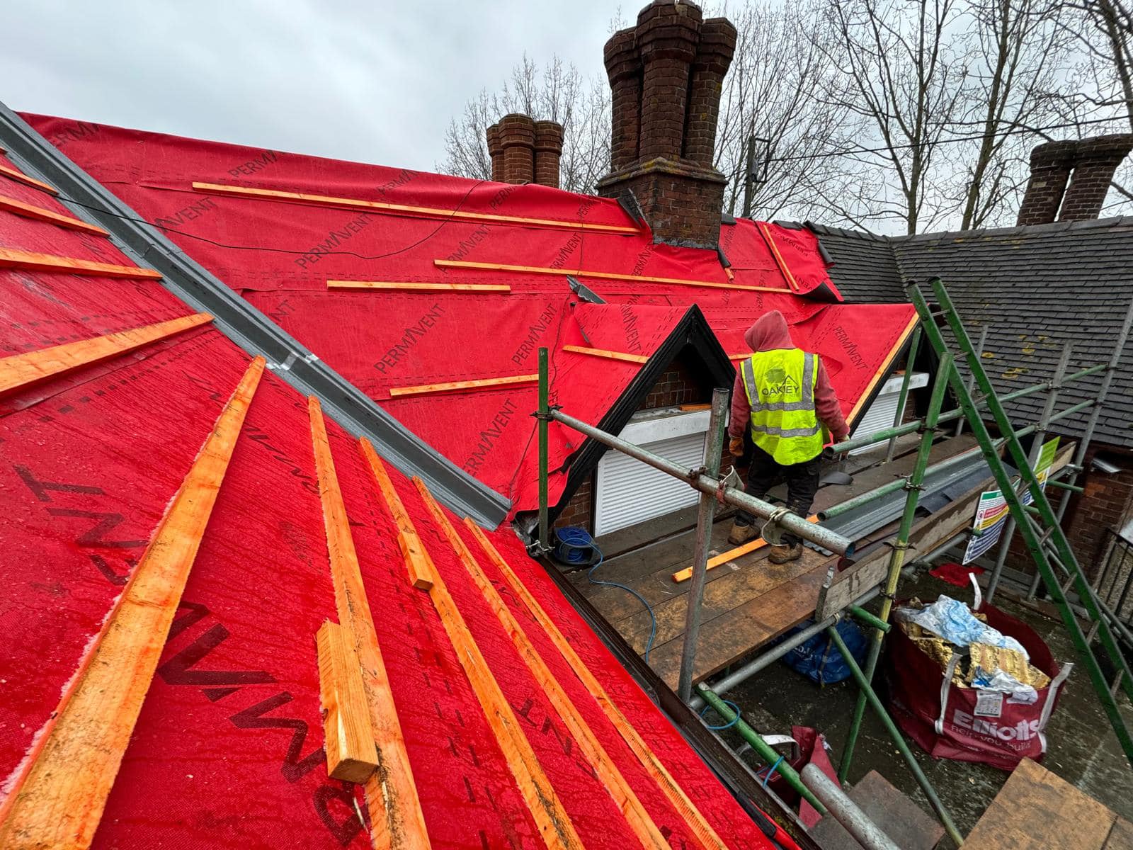 EPDM rubber roof in Stratford