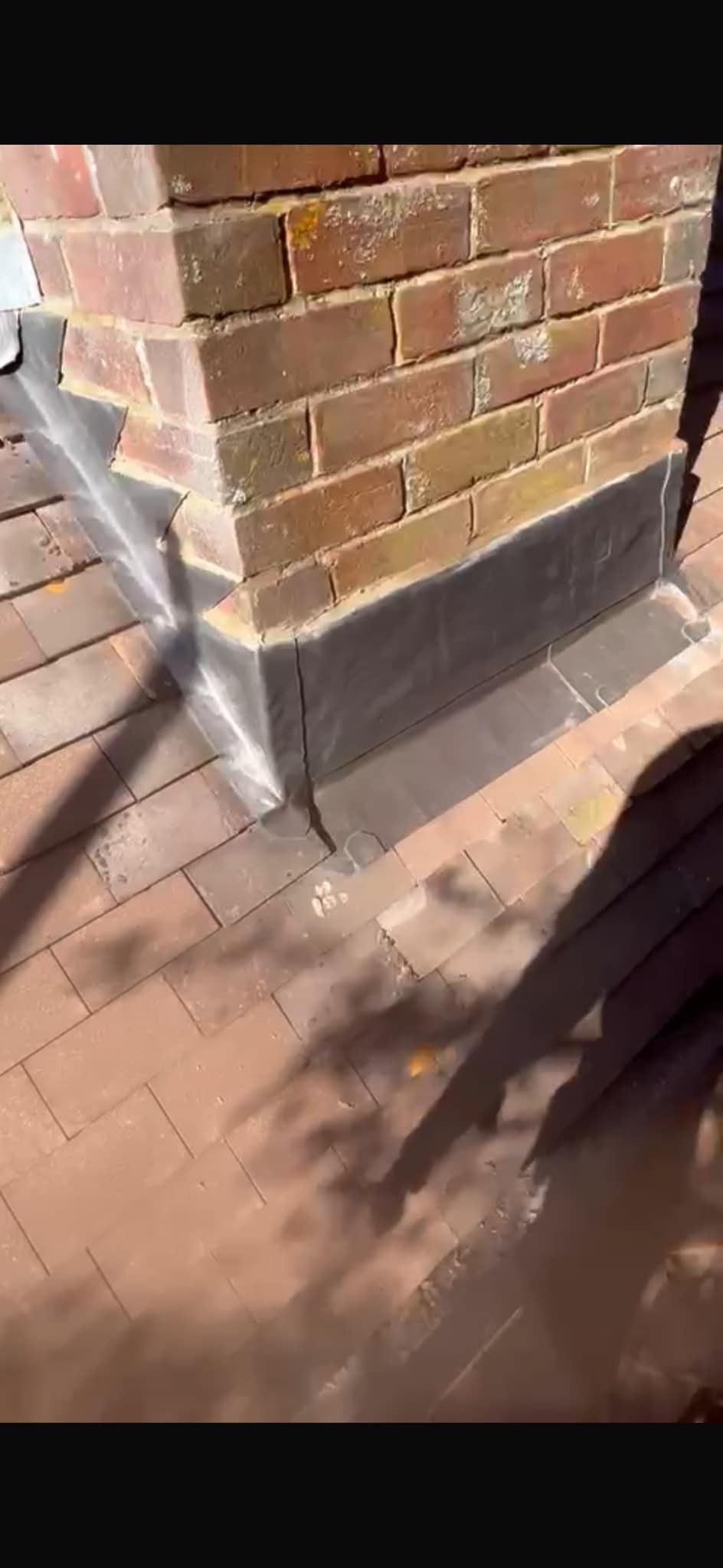 Lead flashing in Westminster