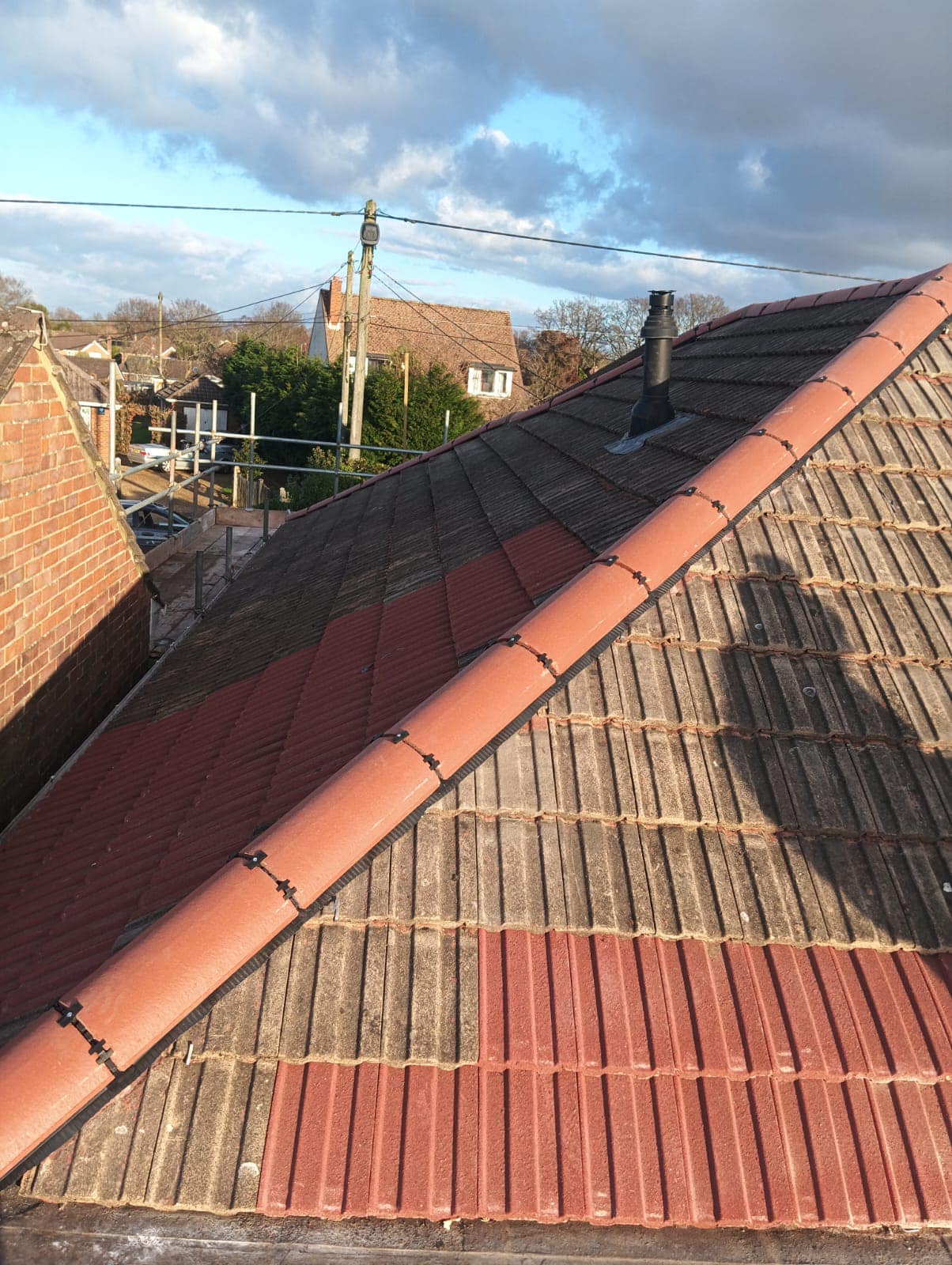 GRP fibreglass roof in Peckham