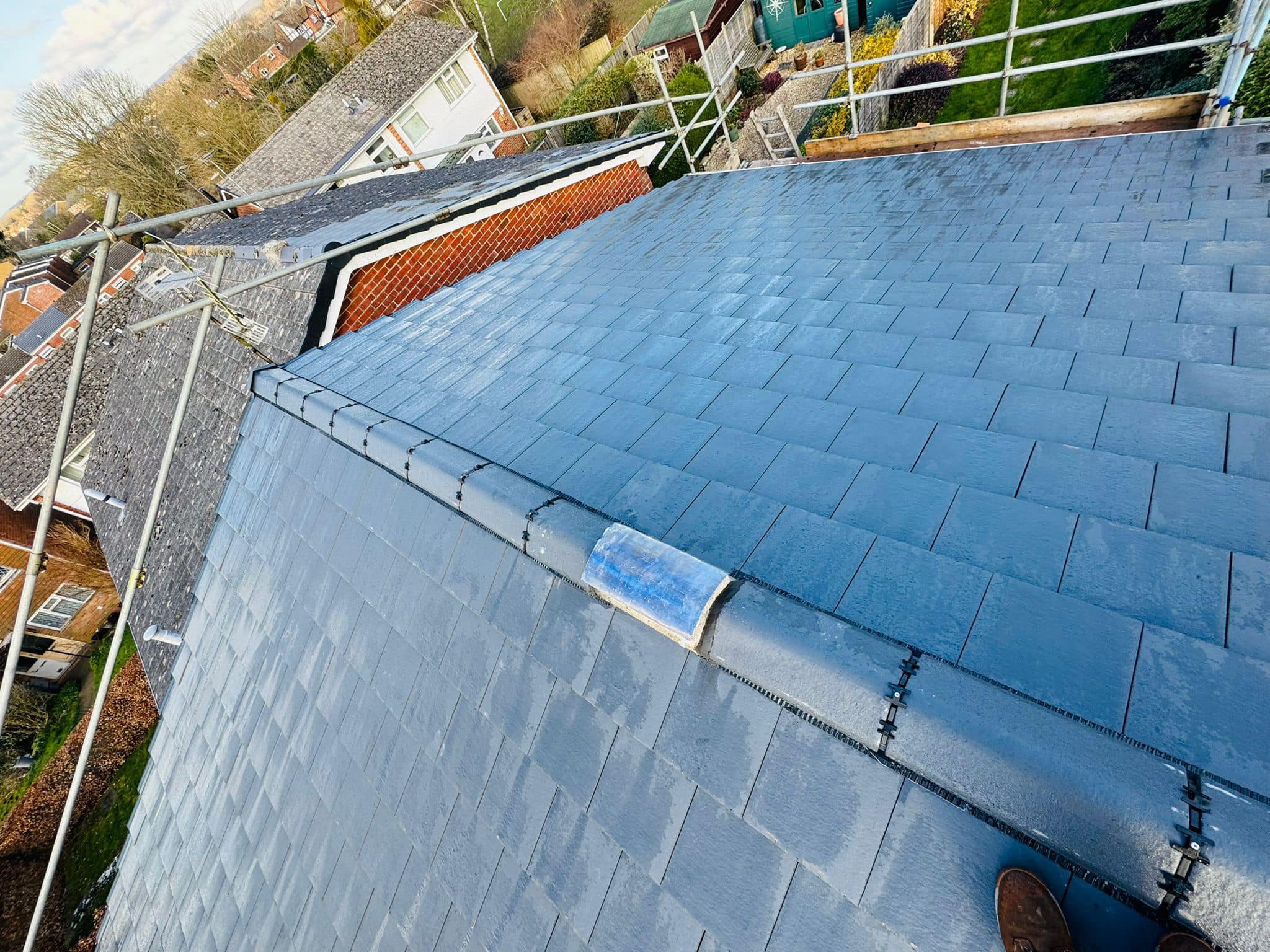 GRP fibreglass roof in Peckham