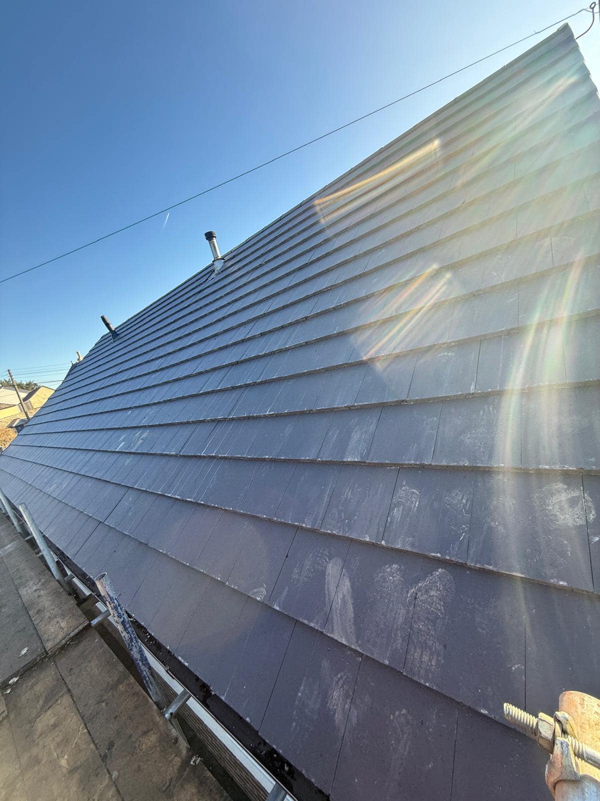 Slate roof restoration in Greenwich