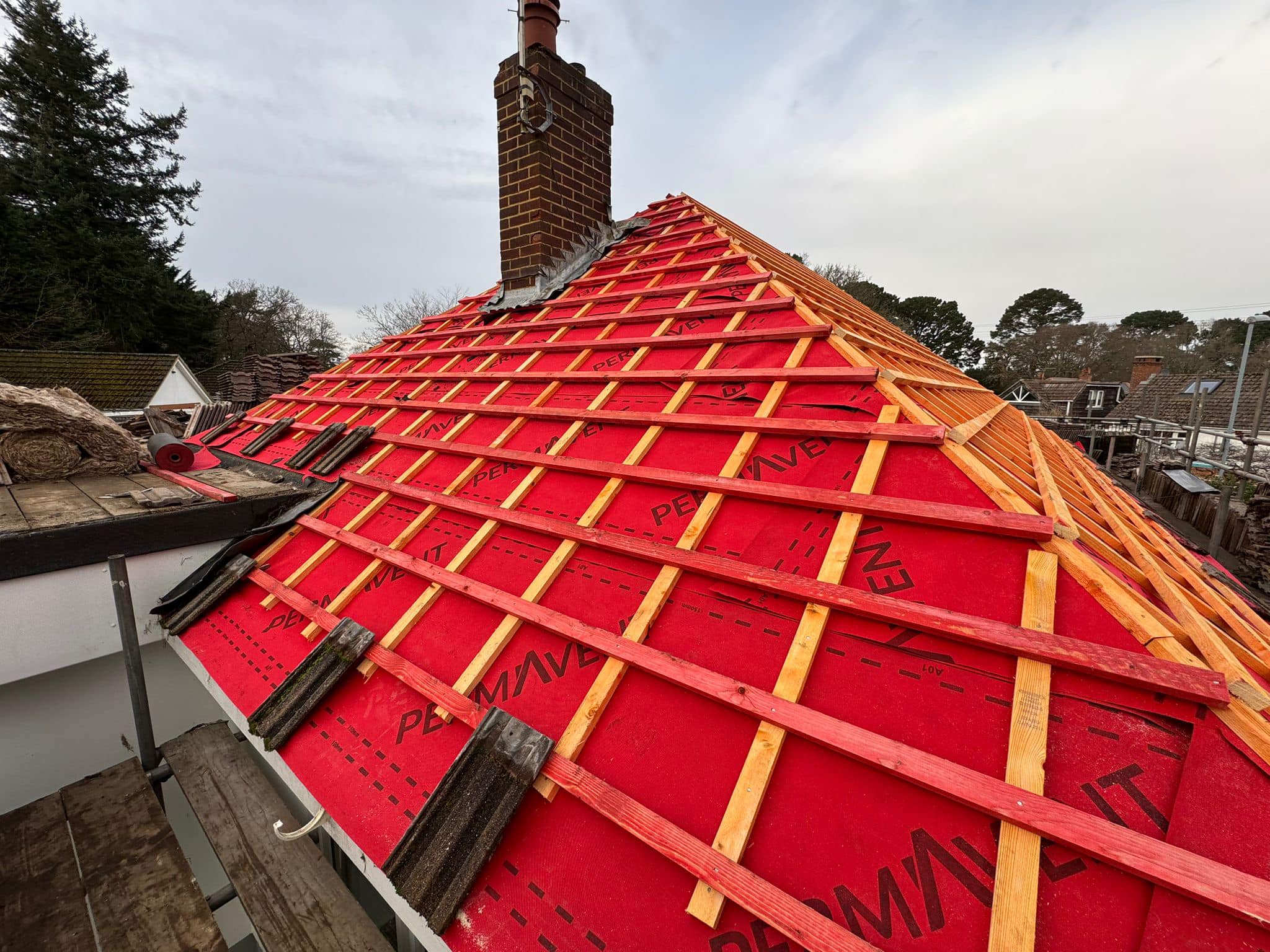 Flat roof replacement in Croydon