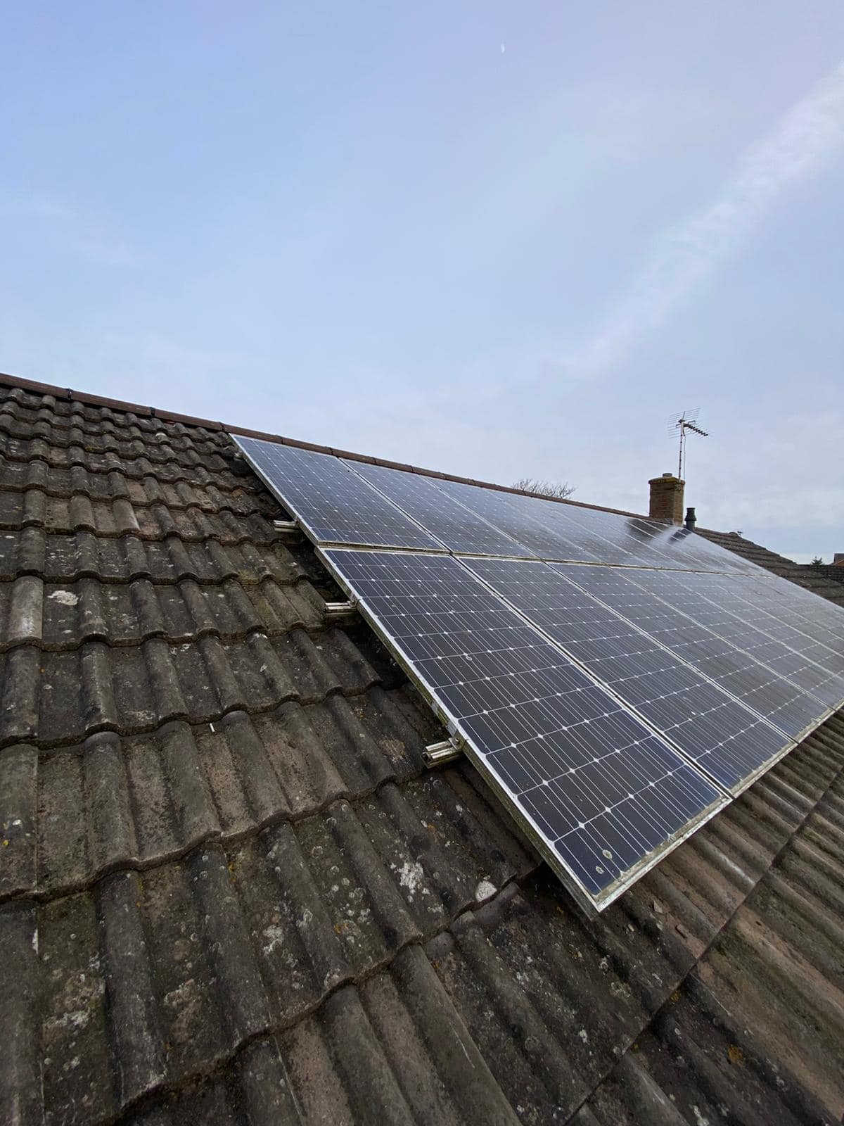 Professional roofers working on a property in London - KS Roof Master