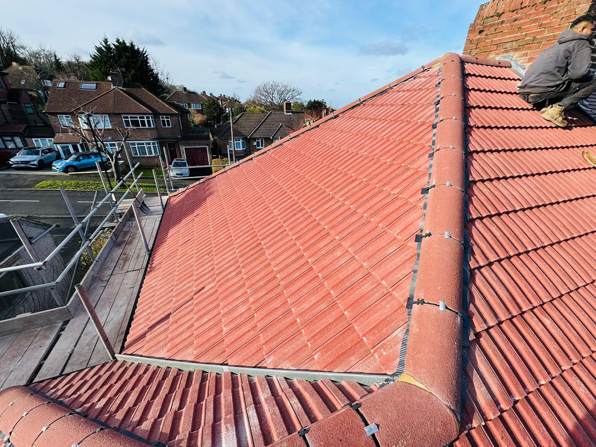 Roof survey in Kensington