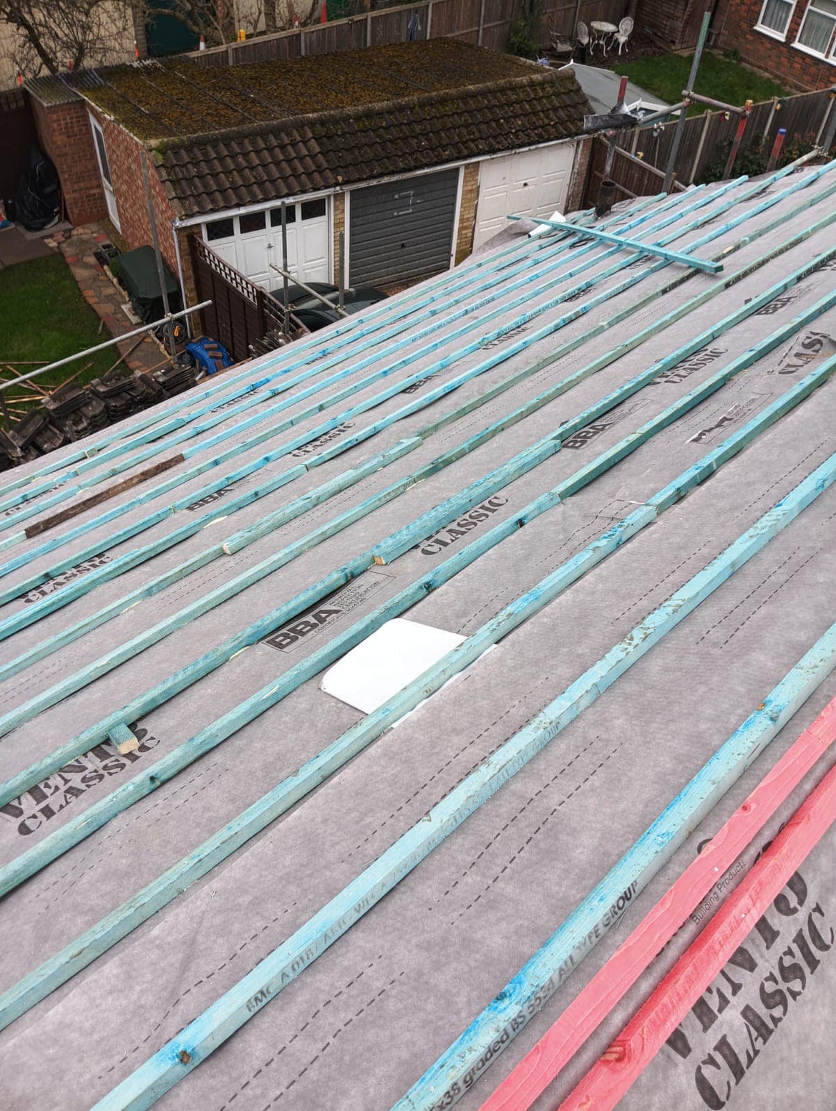 Lead flashing in Westminster