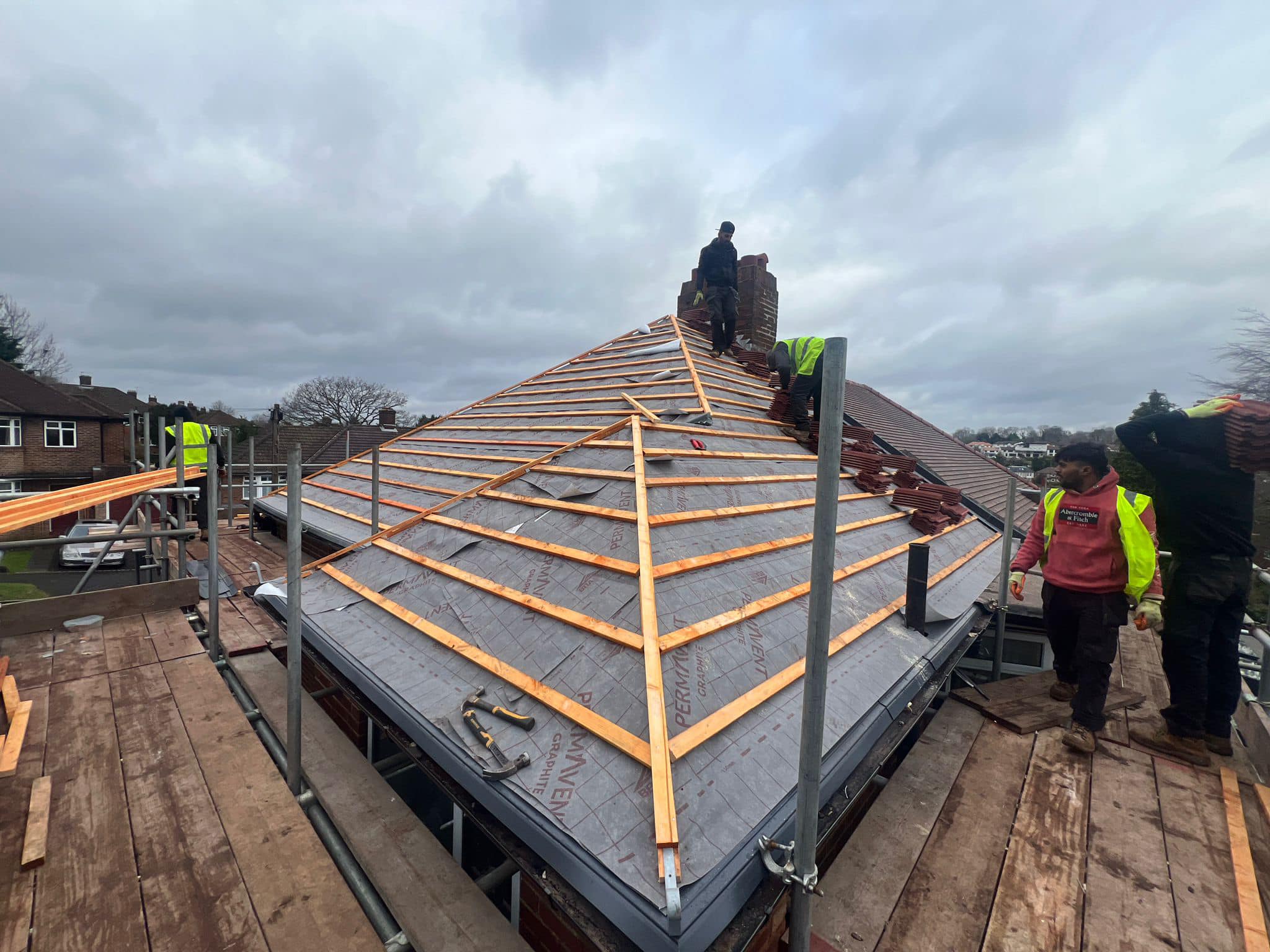 Velux window installation in Hampstead