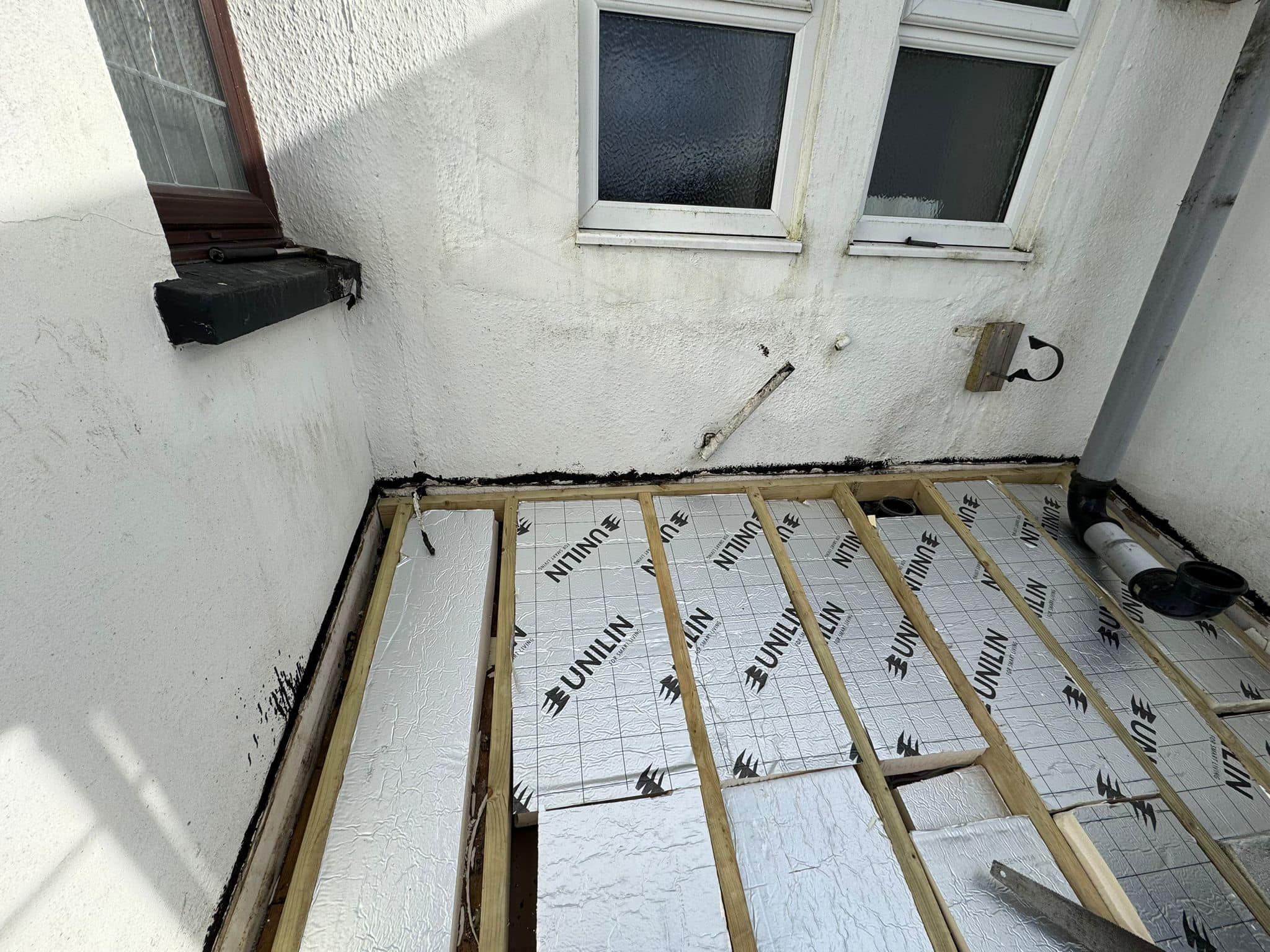 Flat roof replacement in Croydon