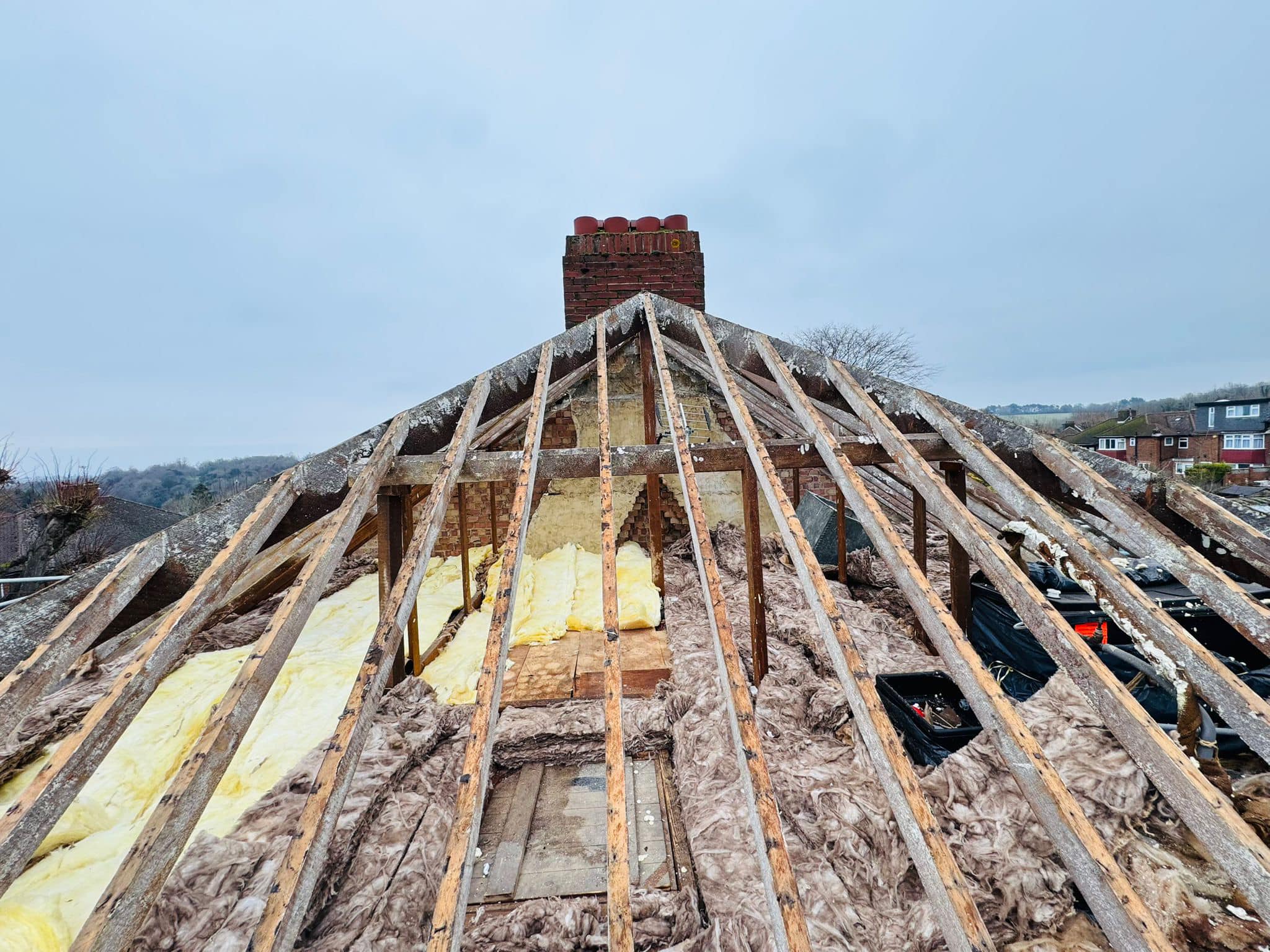 Lead flashing in Westminster