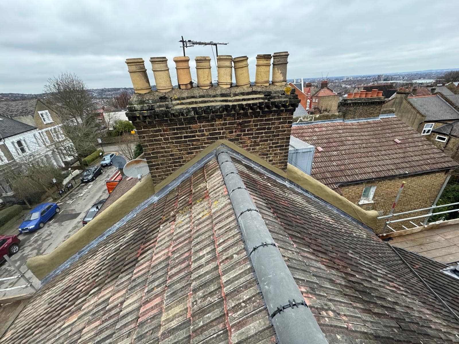 Roof repair completed in Bermondsey, South London