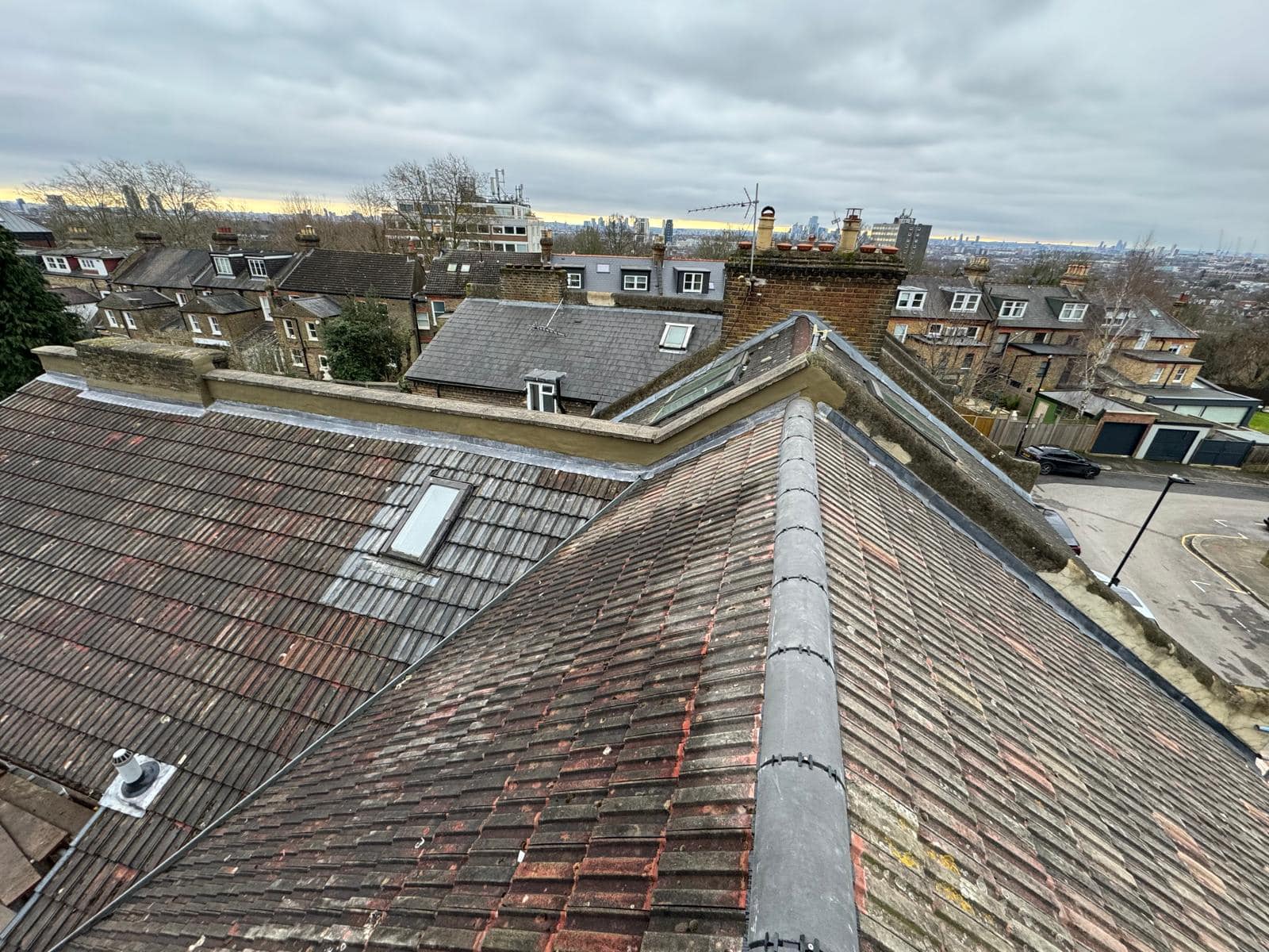 GRP fibreglass roof in Peckham
