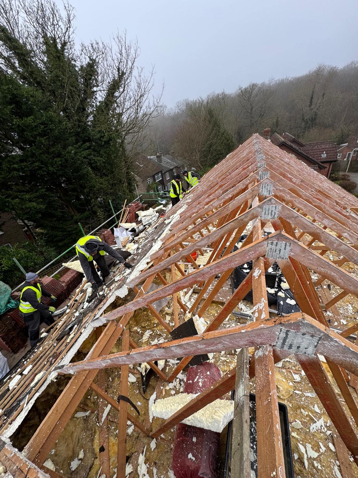 Chimney repointing in Islington