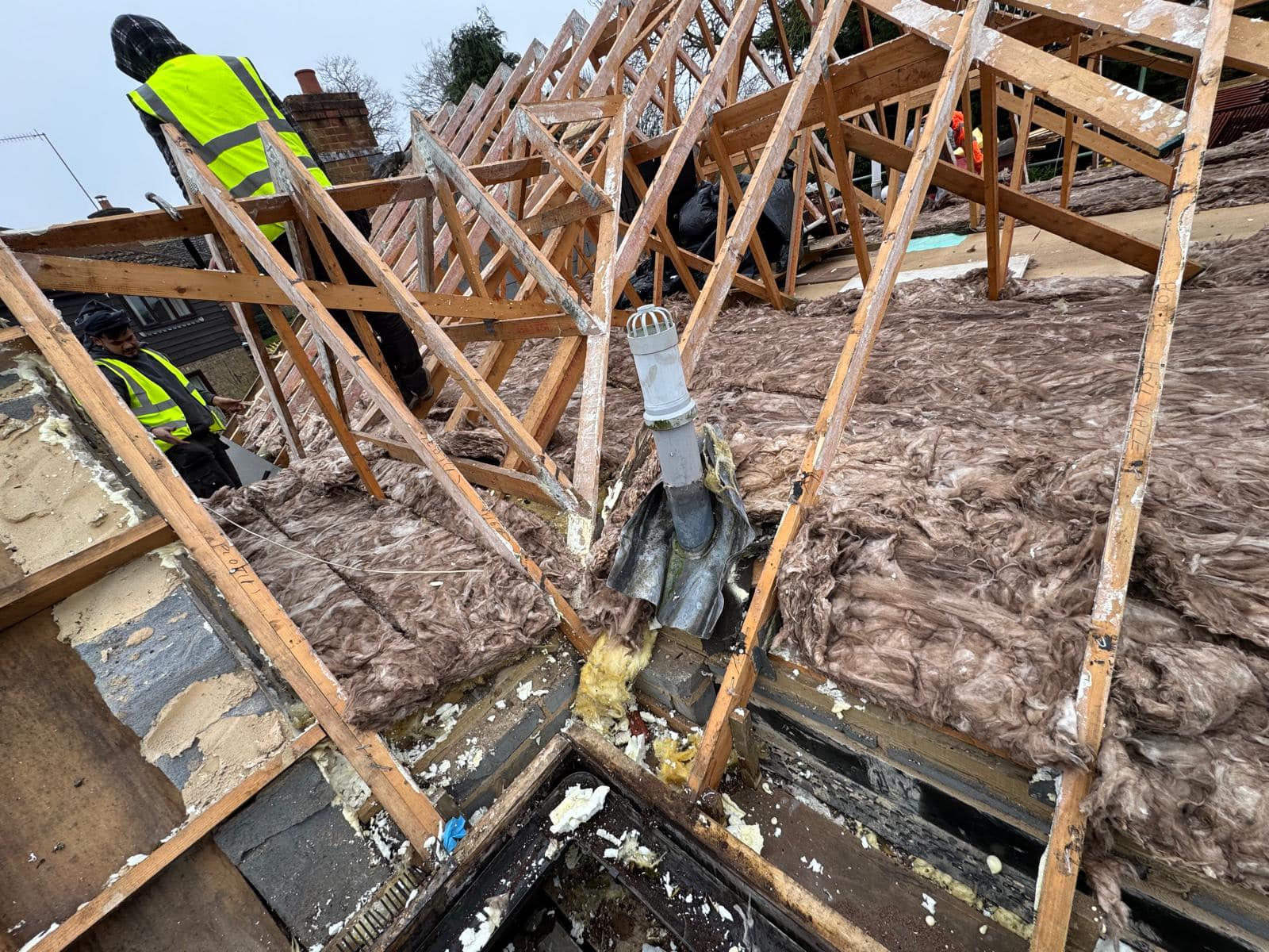 Lead flashing in Westminster