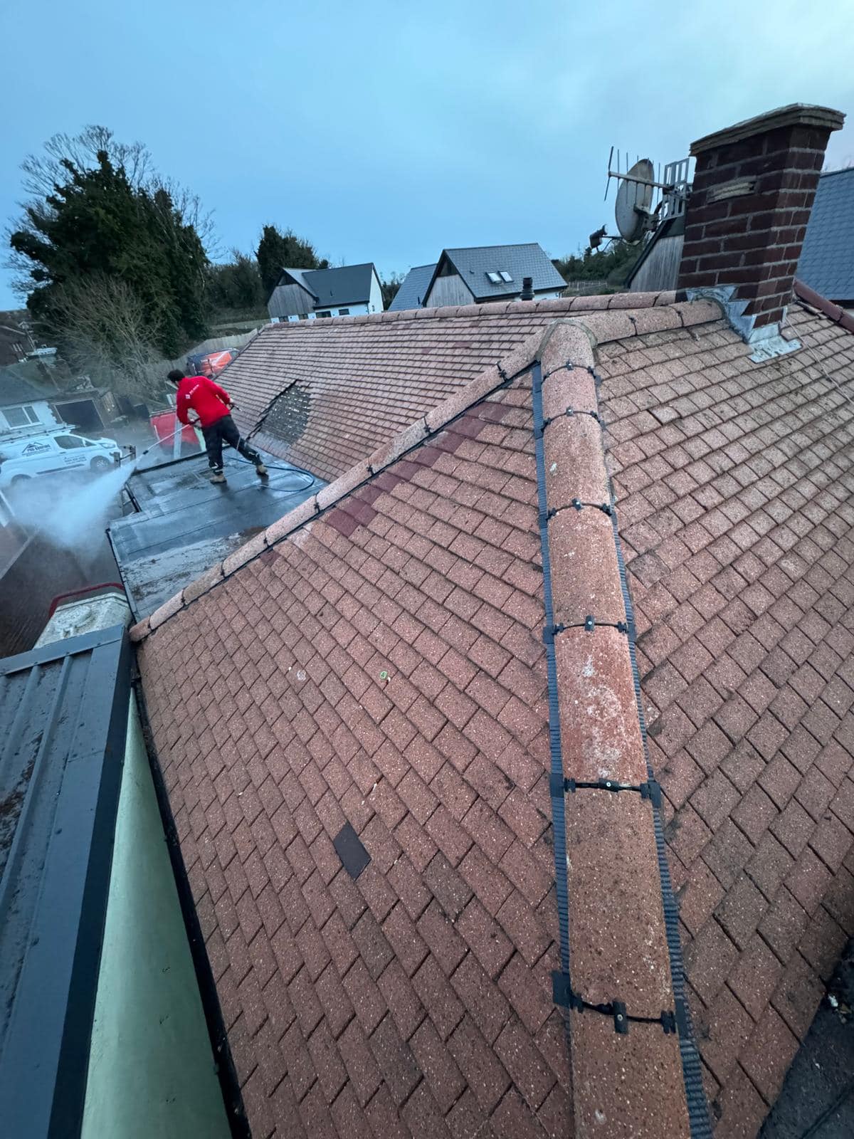 GRP fibreglass roof in Peckham