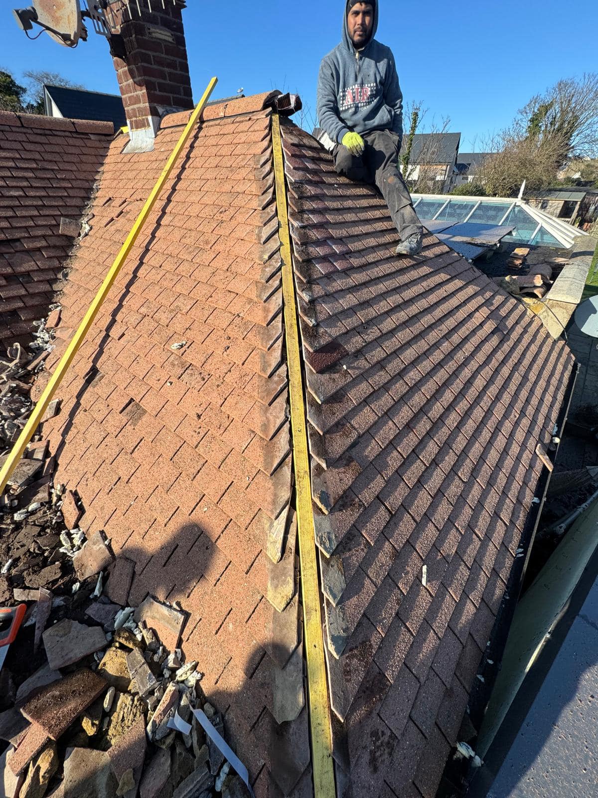 Flat roof replacement in Croydon