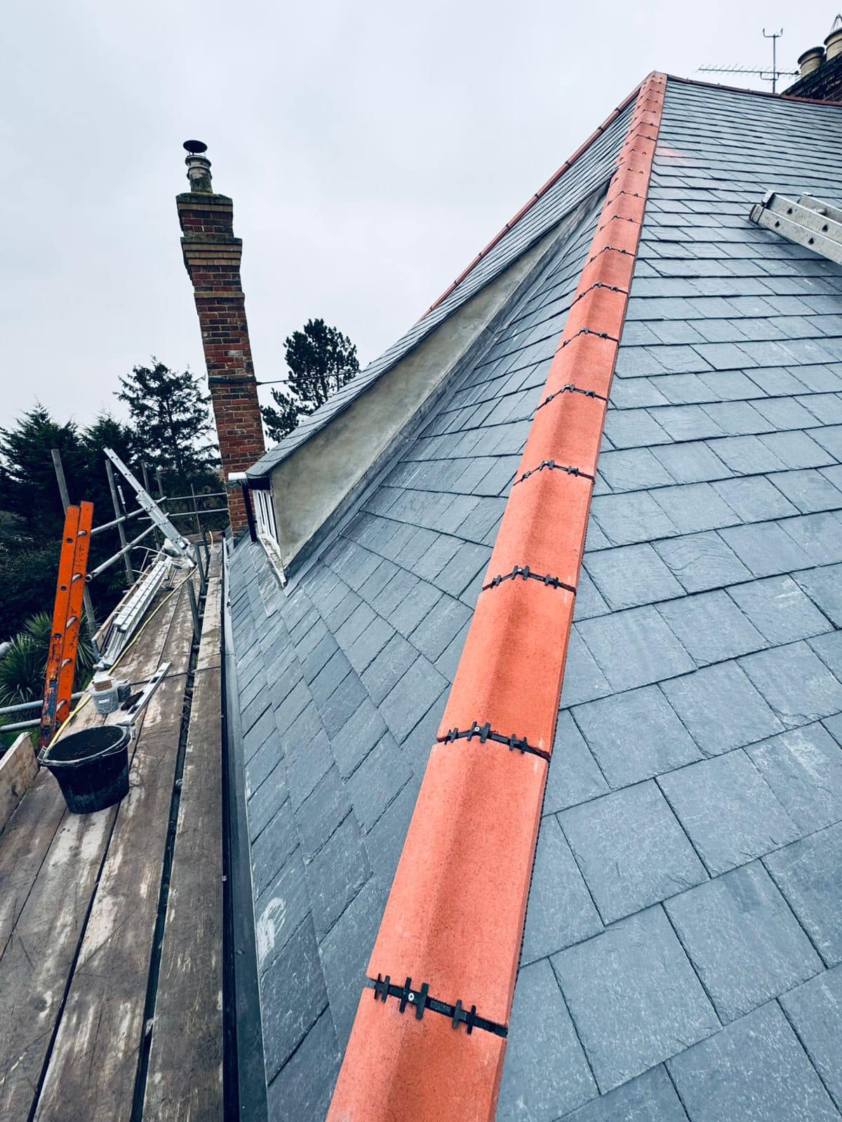 GRP fibreglass roof in Peckham
