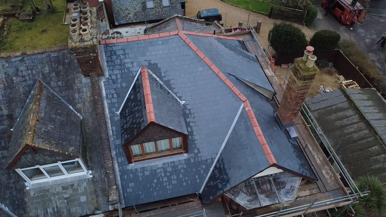 Storm damage repair in Battersea