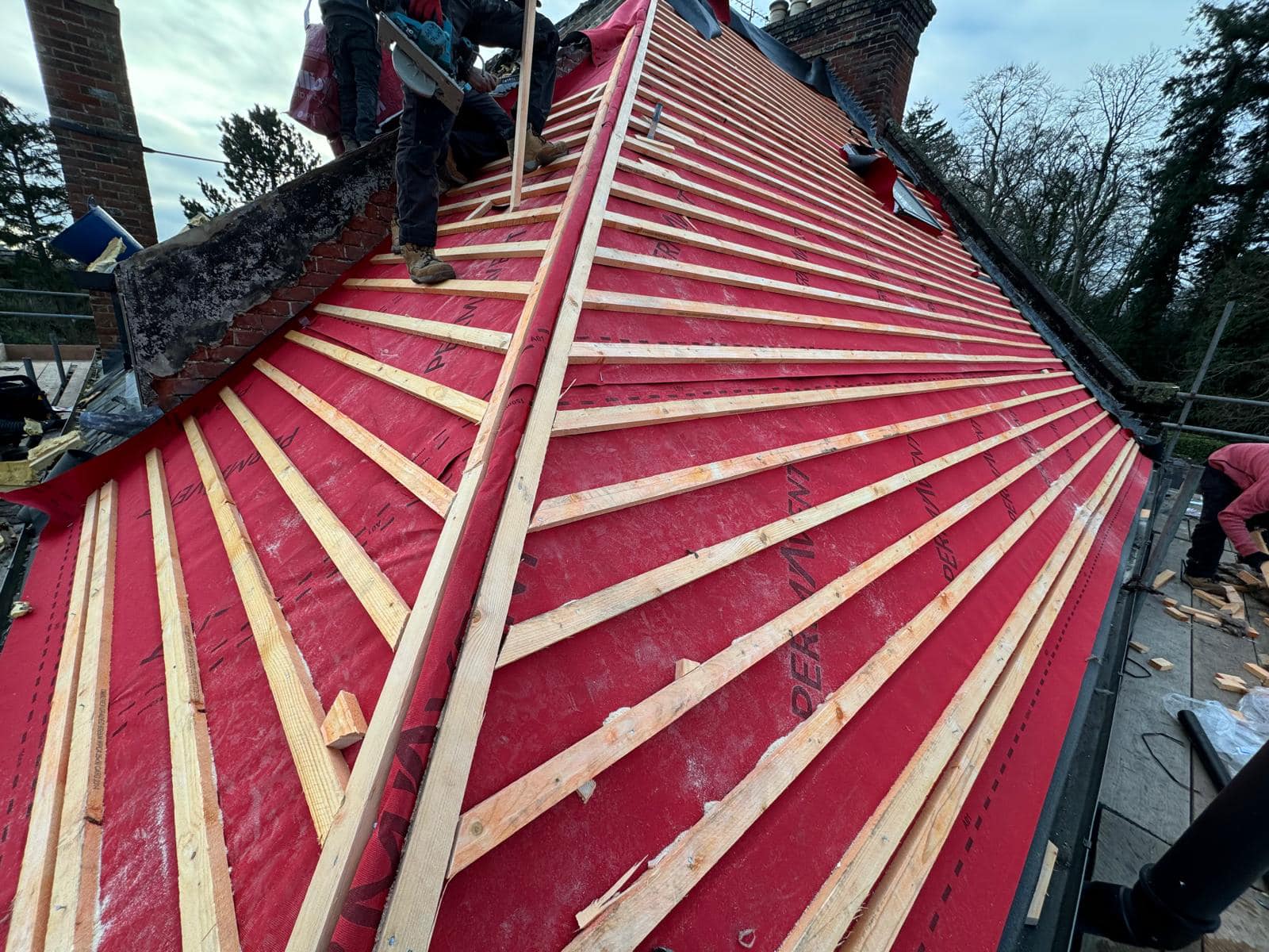 EPDM rubber roof in Stratford