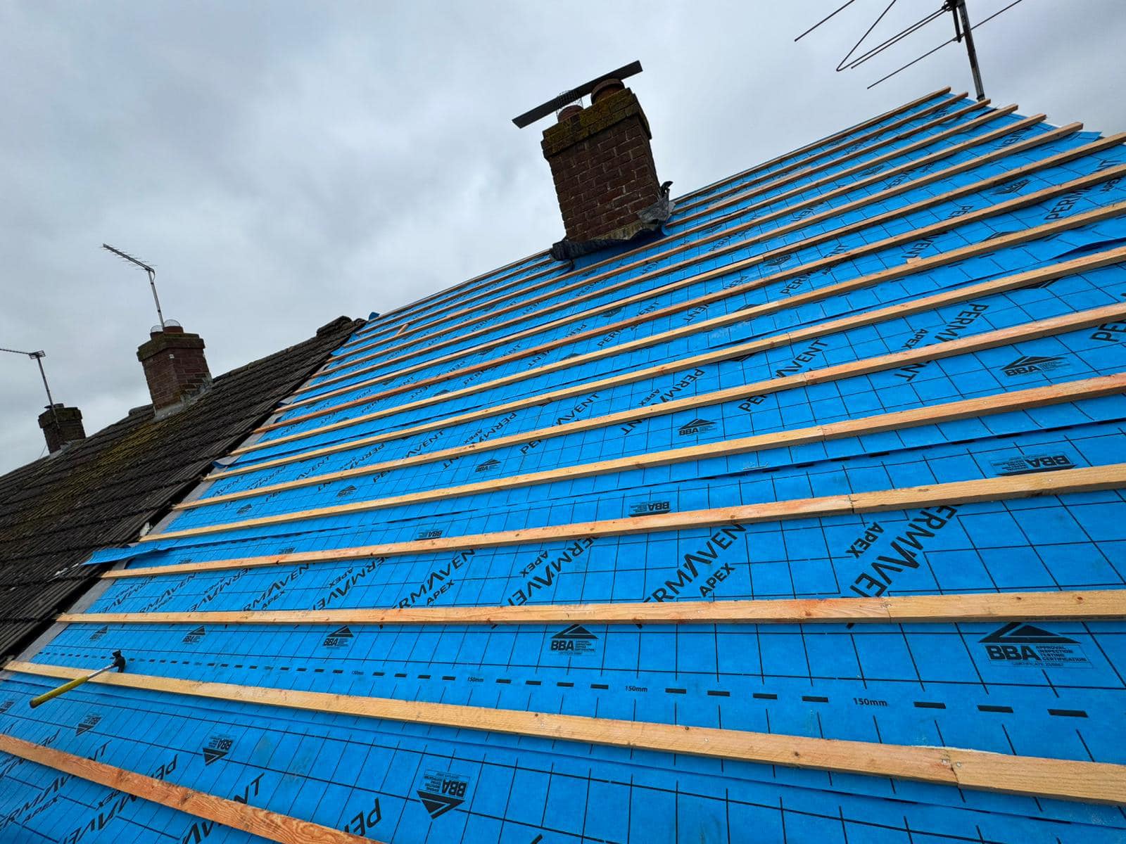 Lead flashing in Westminster