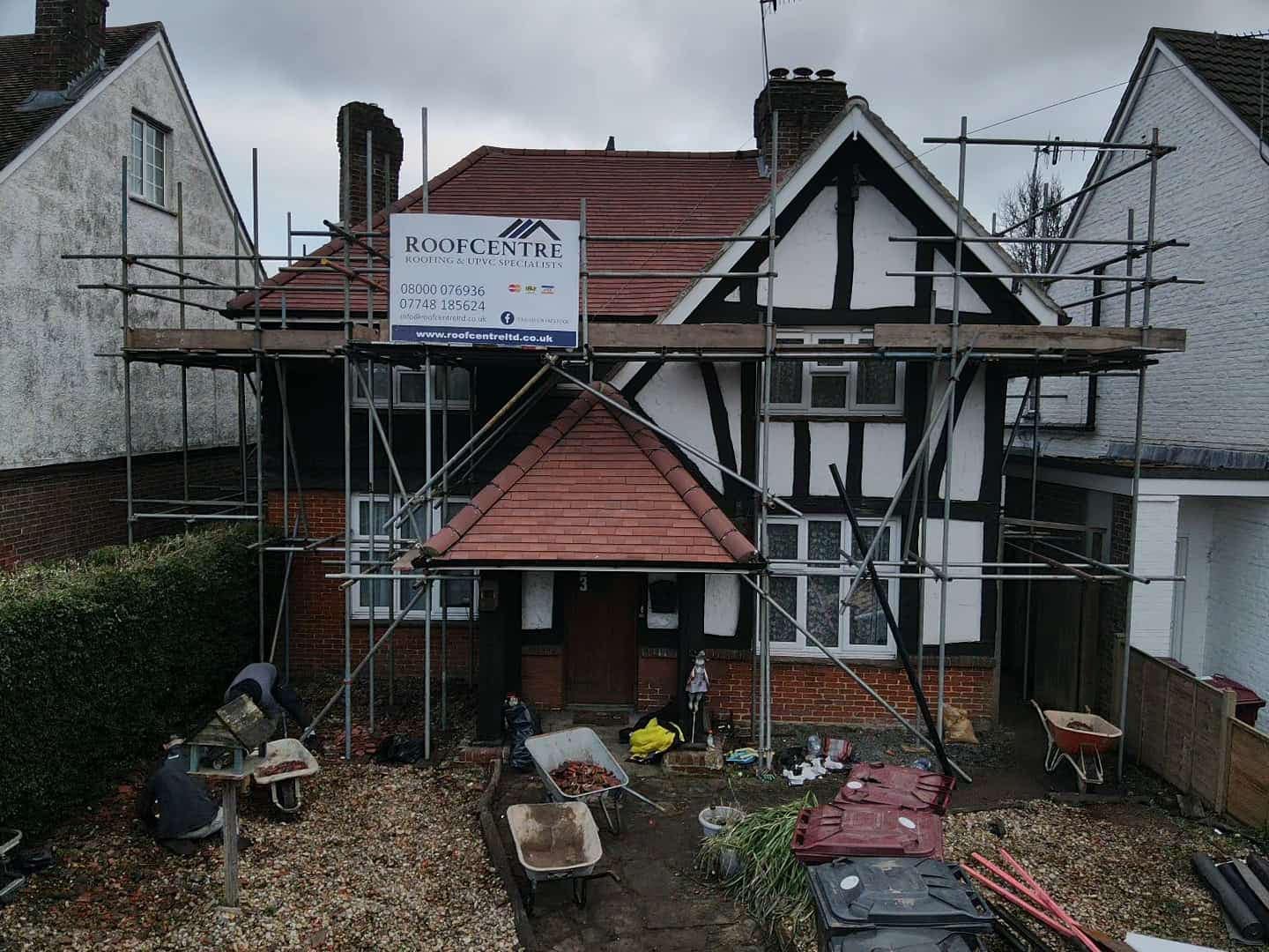 GRP fibreglass roof in Peckham