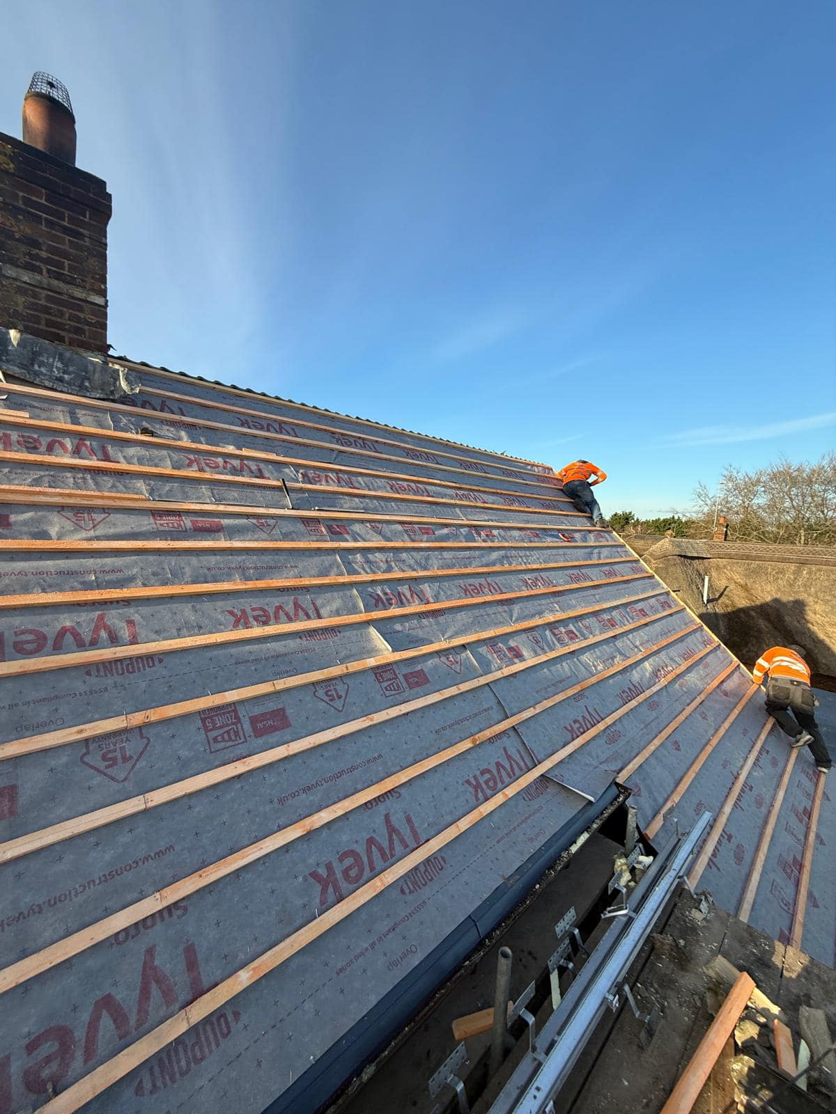 Roof waterproofing in Clapham