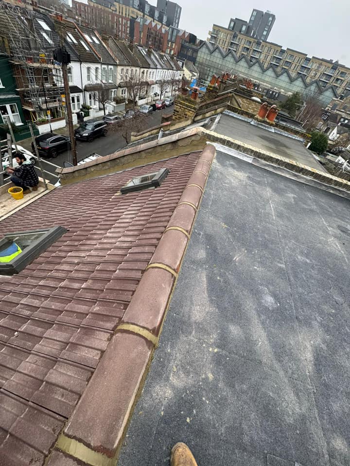 Roof repair completed in Bermondsey, South London