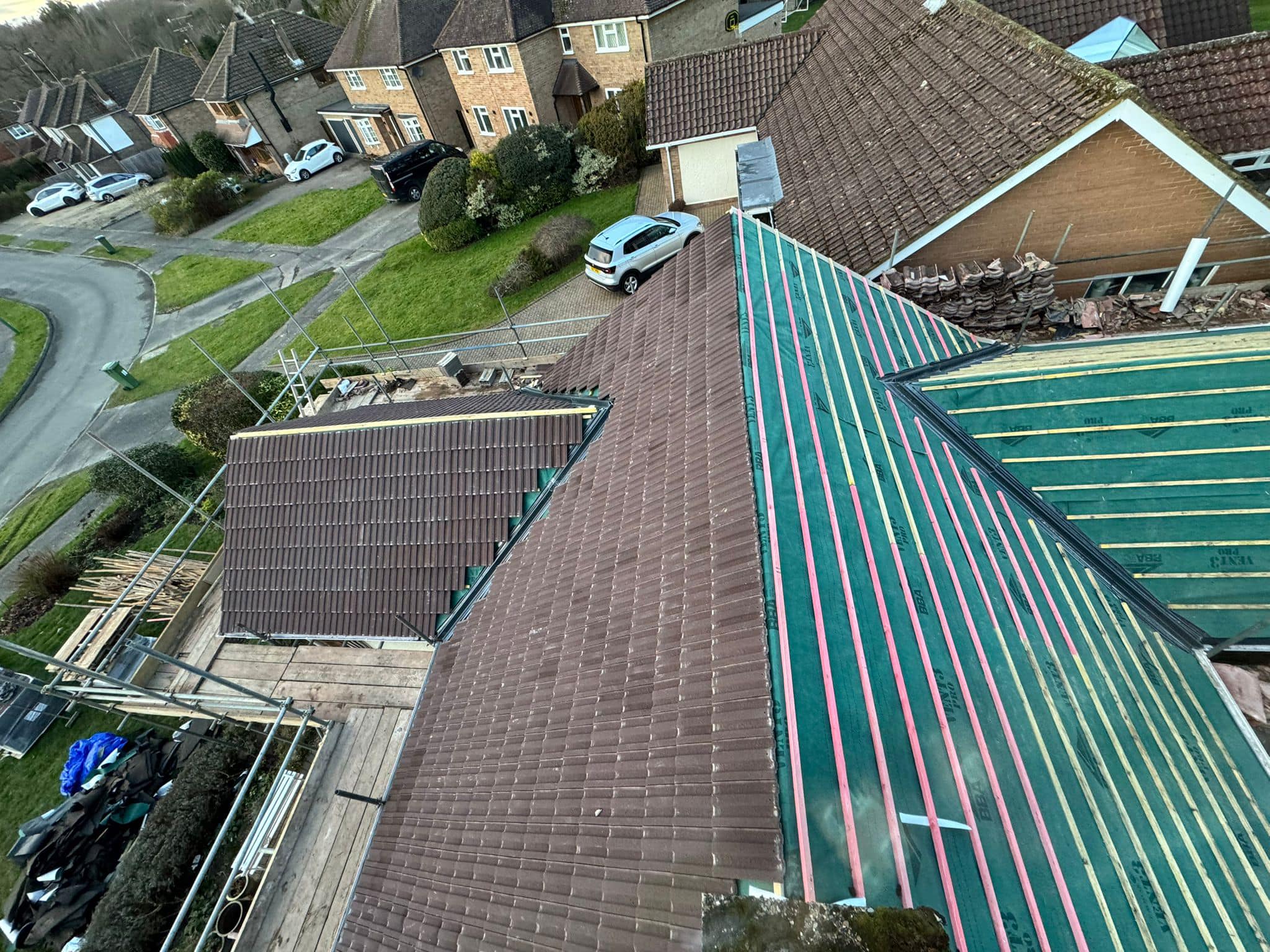 Zinc roofing in Shoreditch