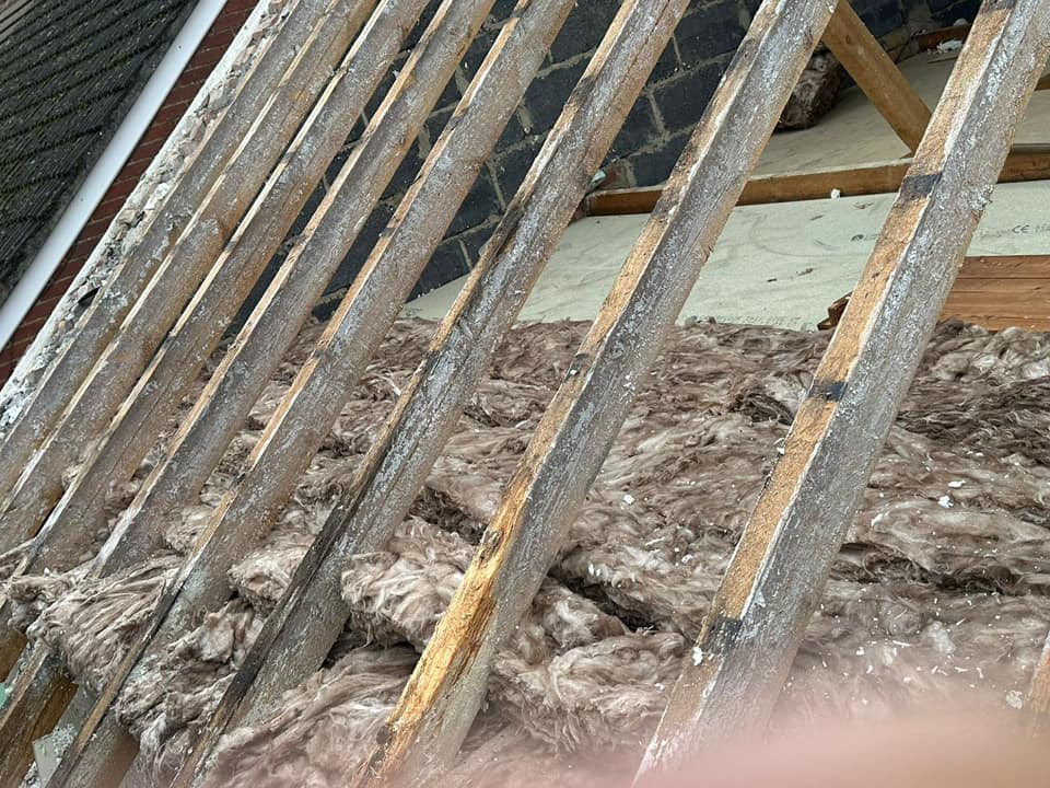 Professional roofers working on a property in London - KS Roof Master