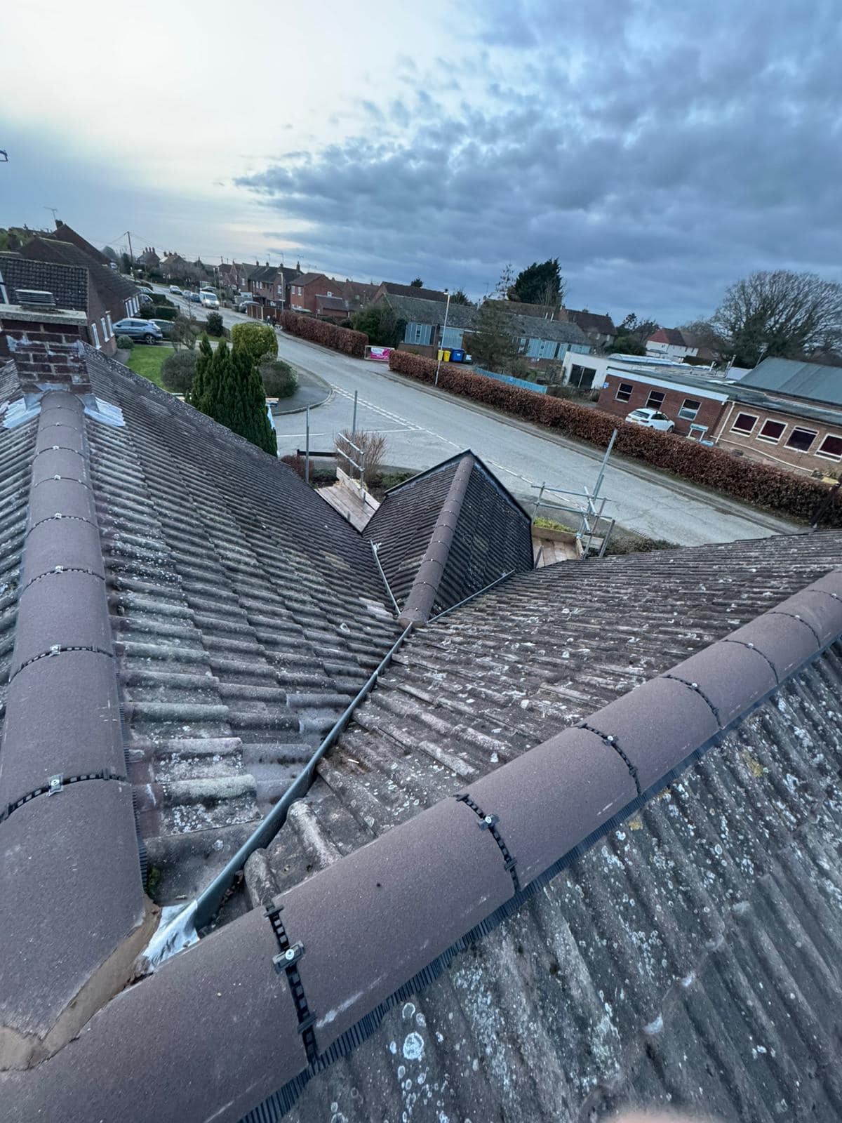 Slate roof restoration in Greenwich