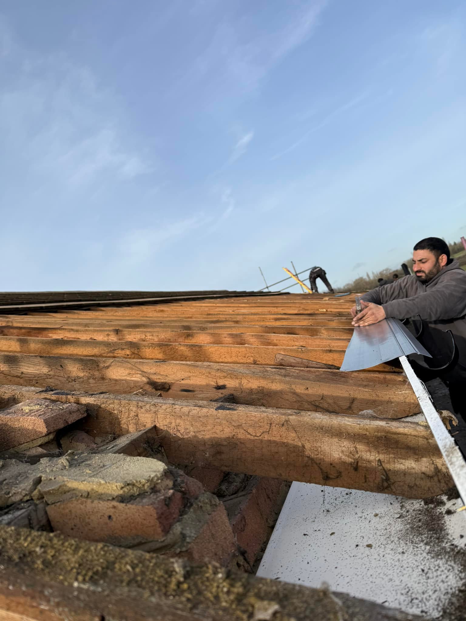 Flat roof replacement in Croydon