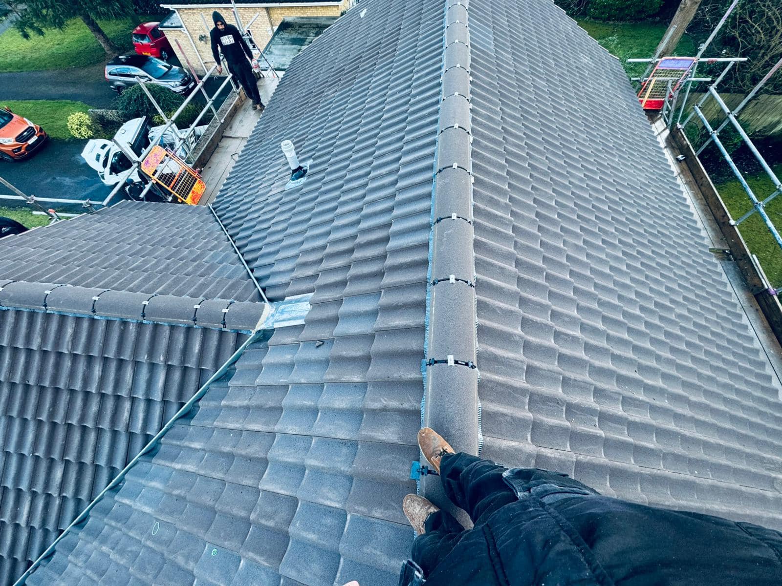 Zinc roofing in Shoreditch
