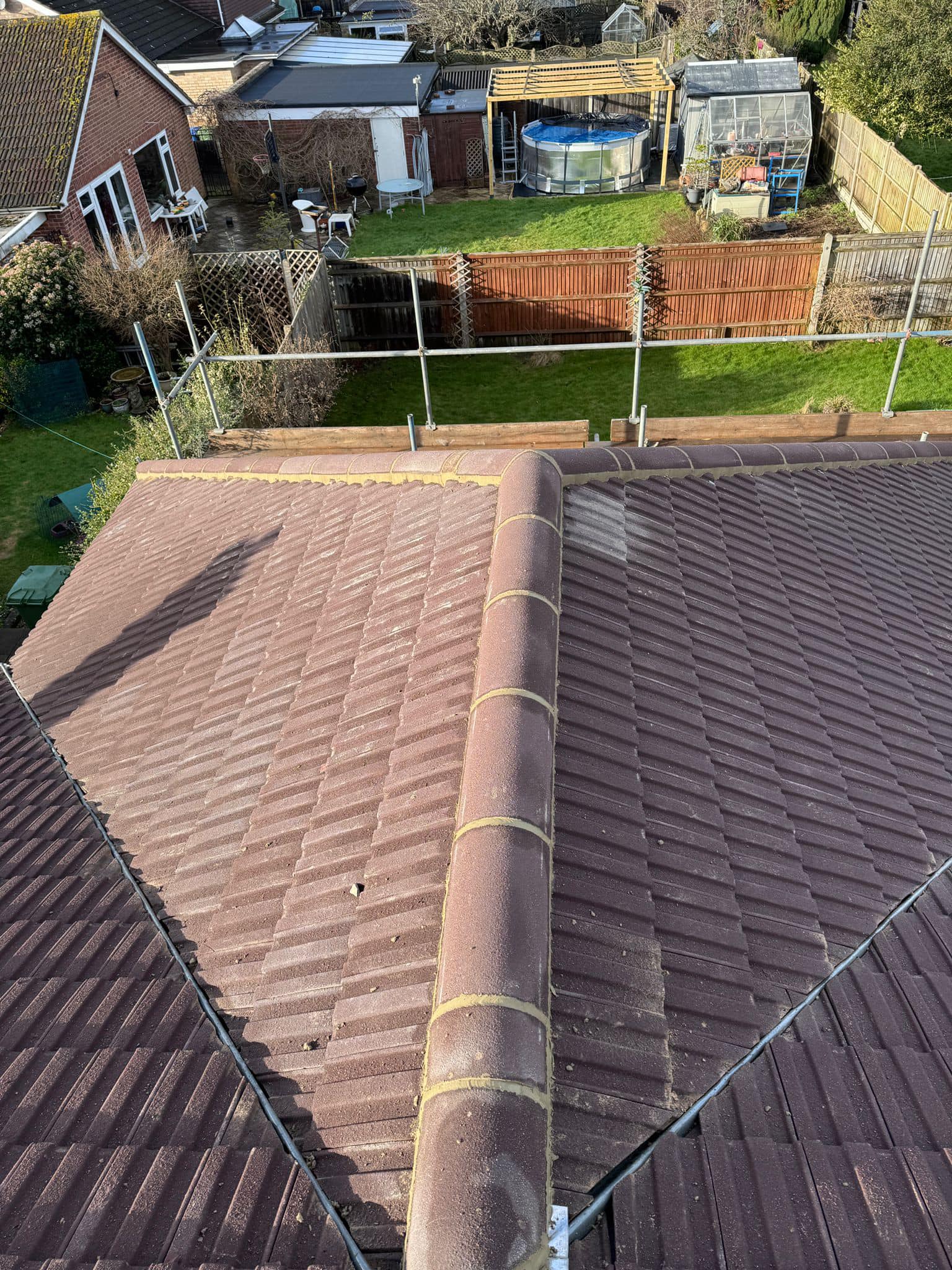 Slate roof restoration in Greenwich