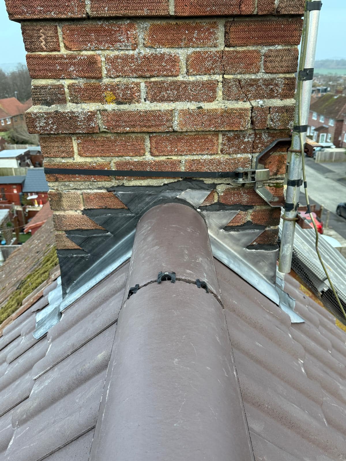 Storm damage repair in Battersea