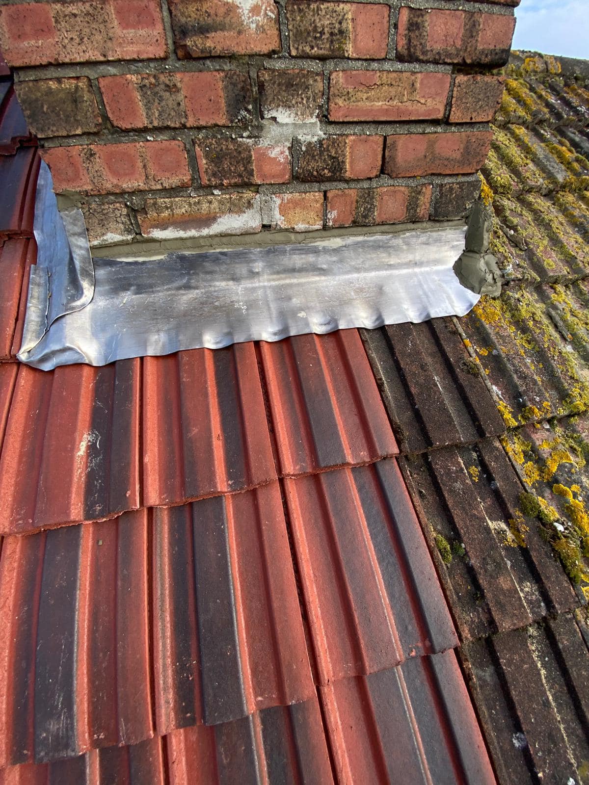 Lead flashing in Westminster