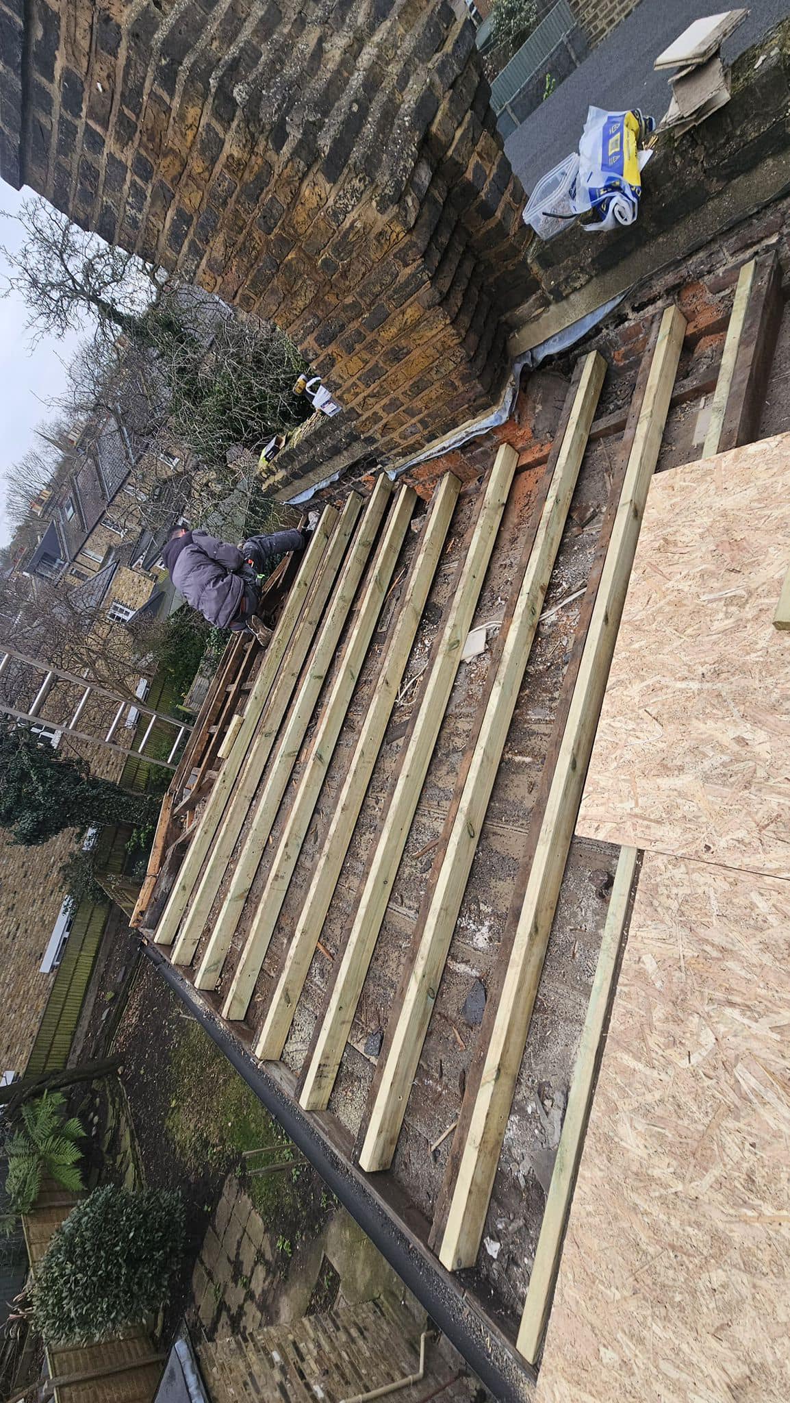 Chimney repointing in Islington