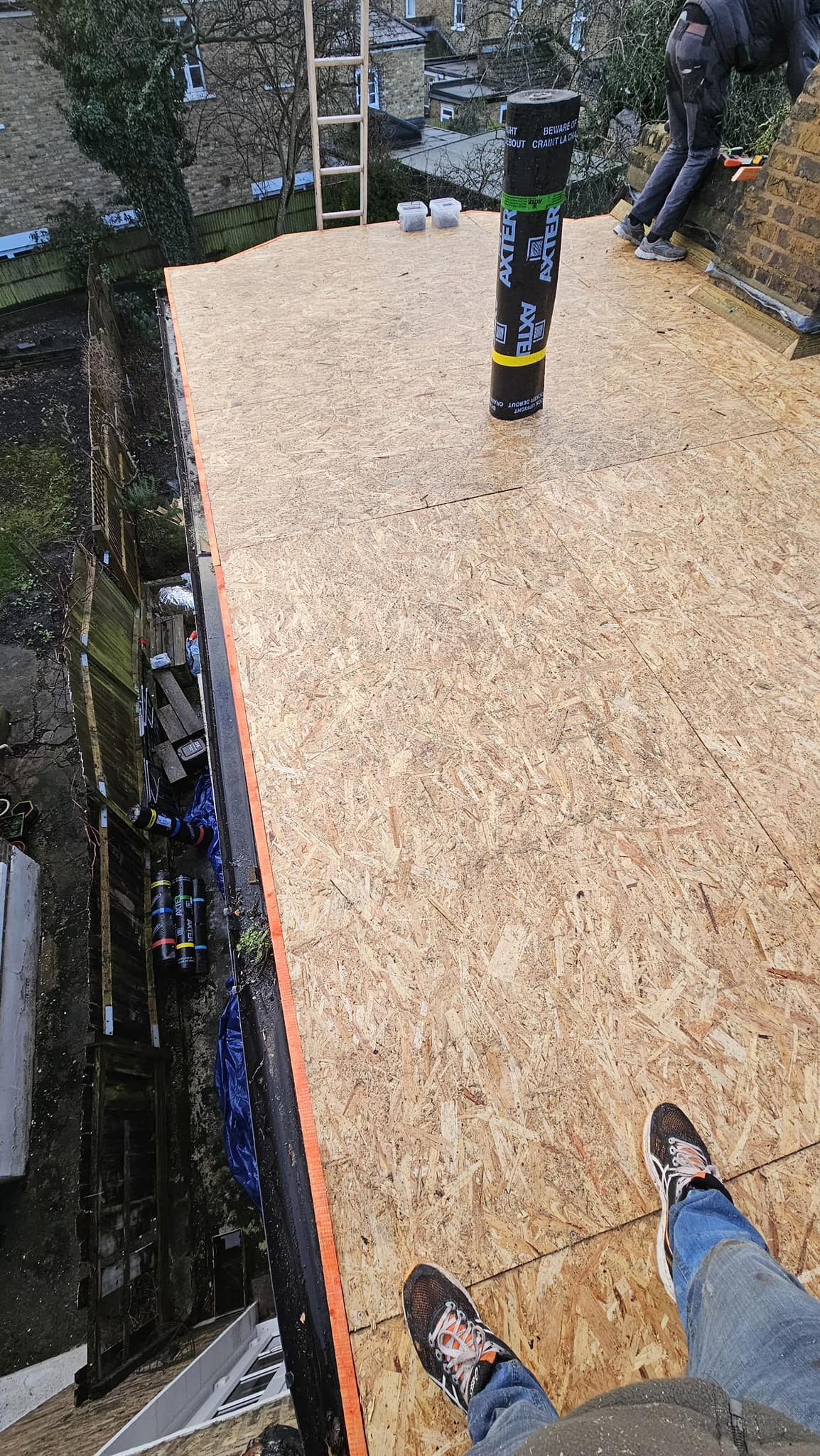Gutter installation in Chelsea