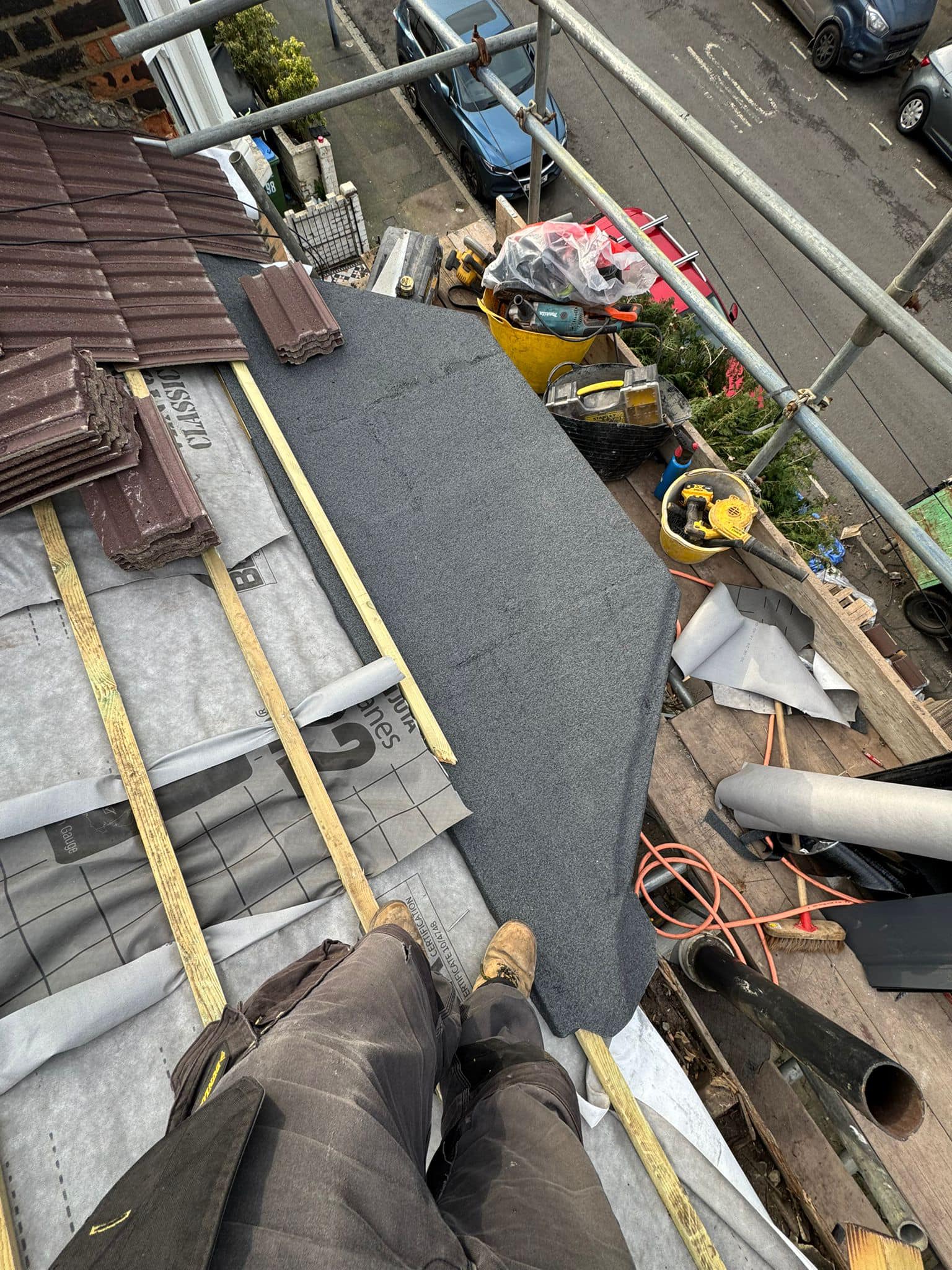 Zinc roofing in Shoreditch
