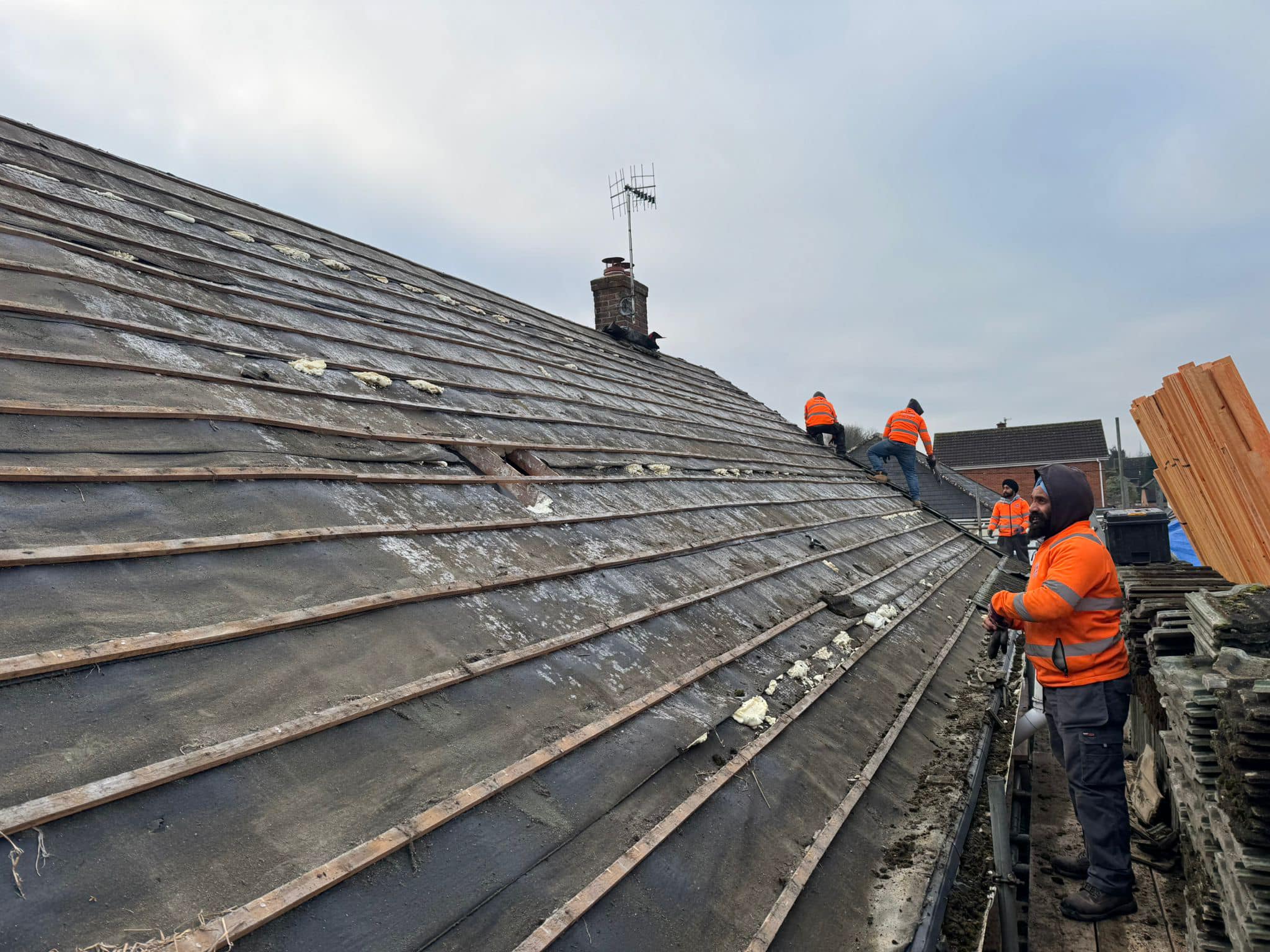 Chimney repointing in Islington