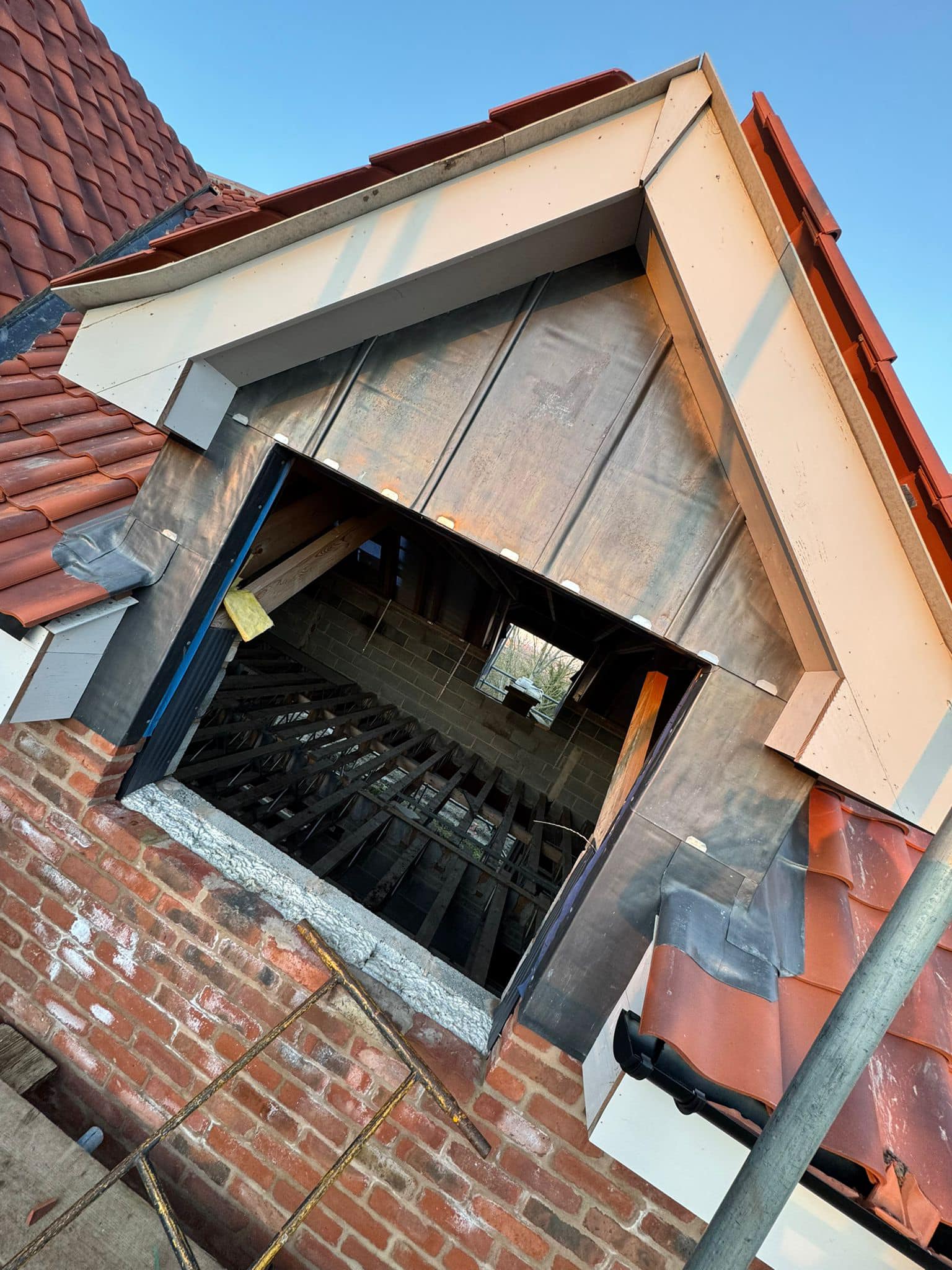 Zinc roofing in Shoreditch