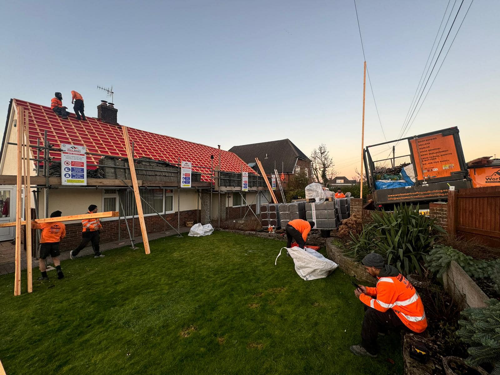 Roof waterproofing in Clapham