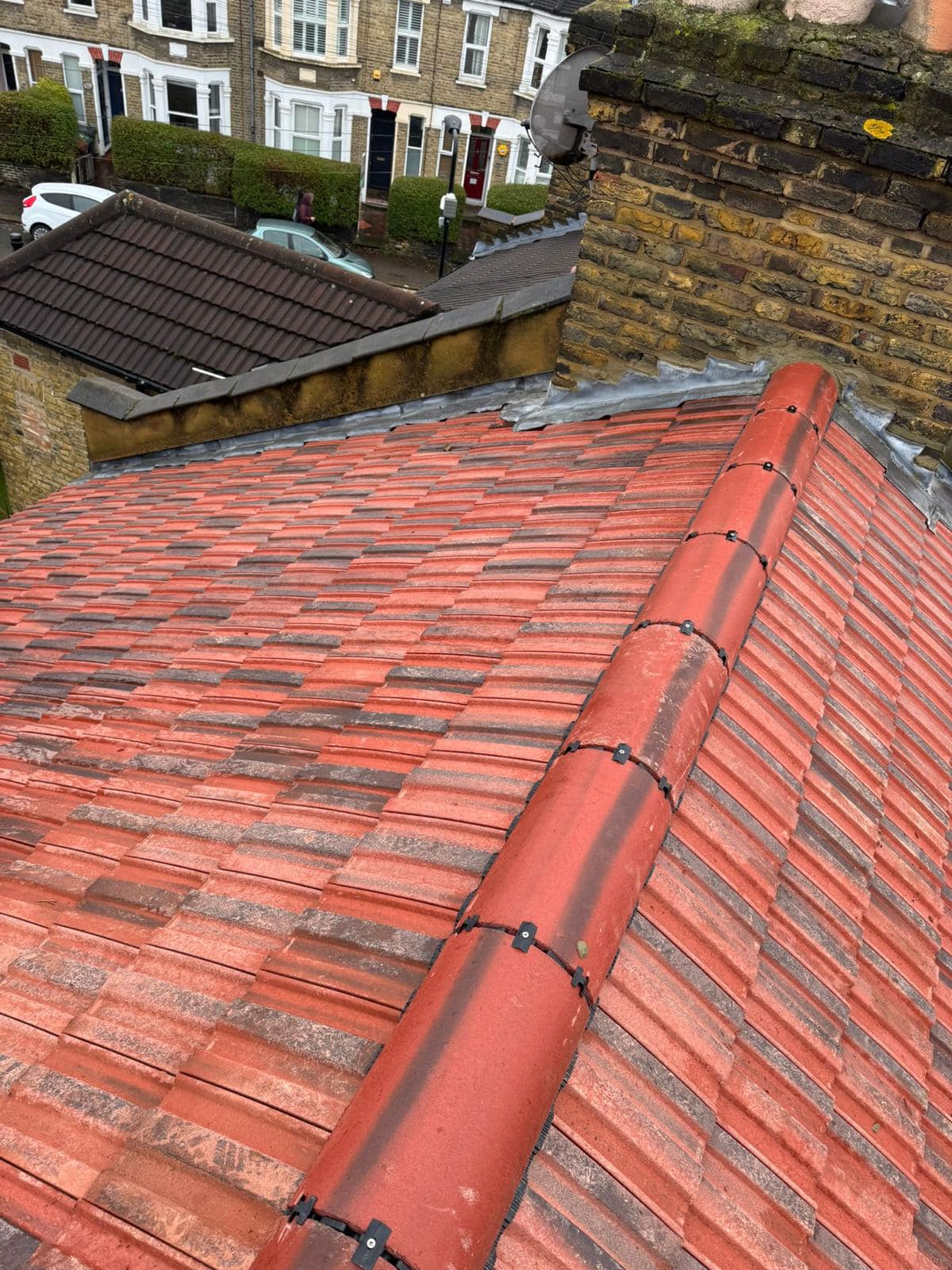 GRP fibreglass roof in Peckham