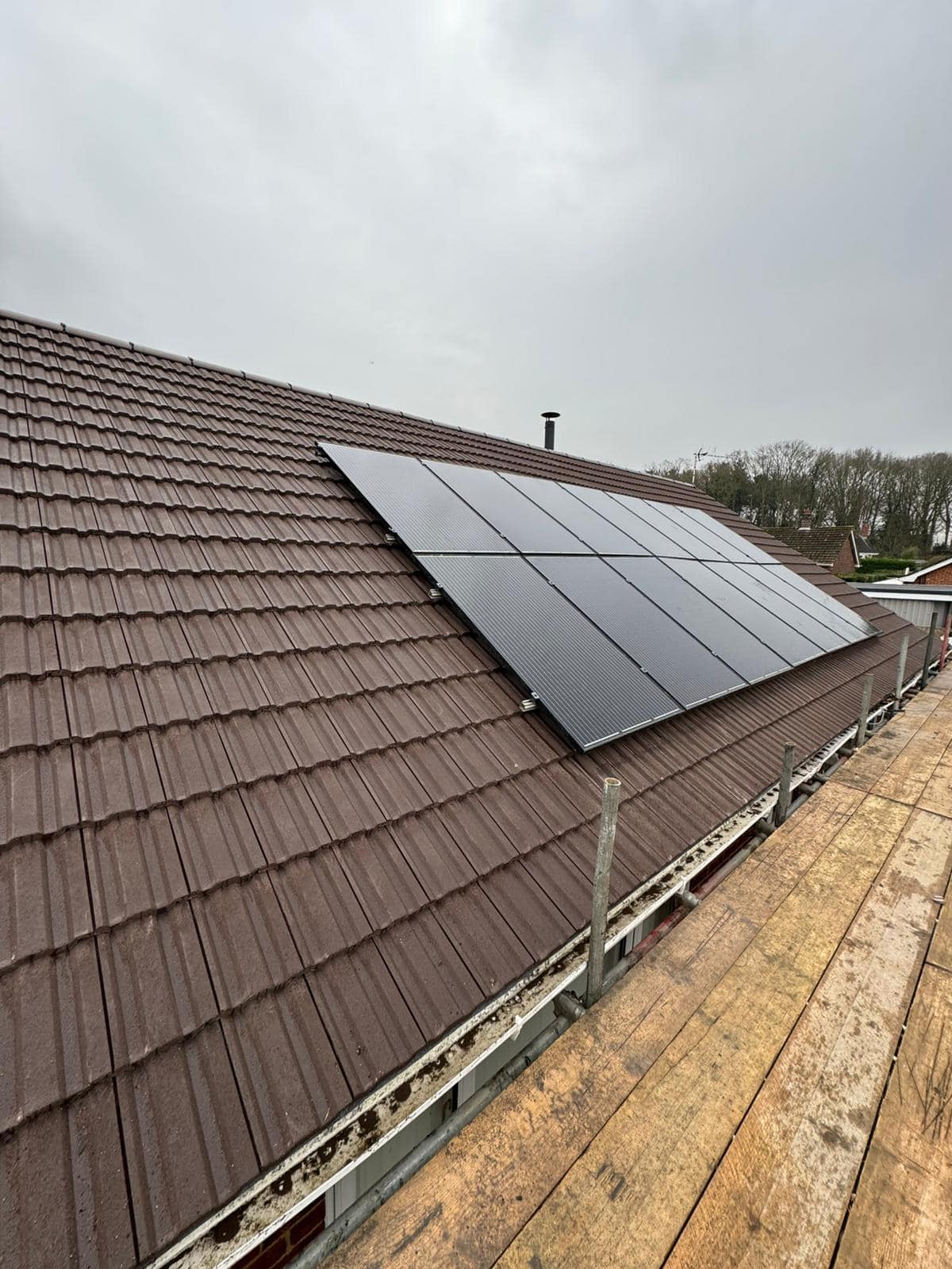 GRP fibreglass roof in Peckham