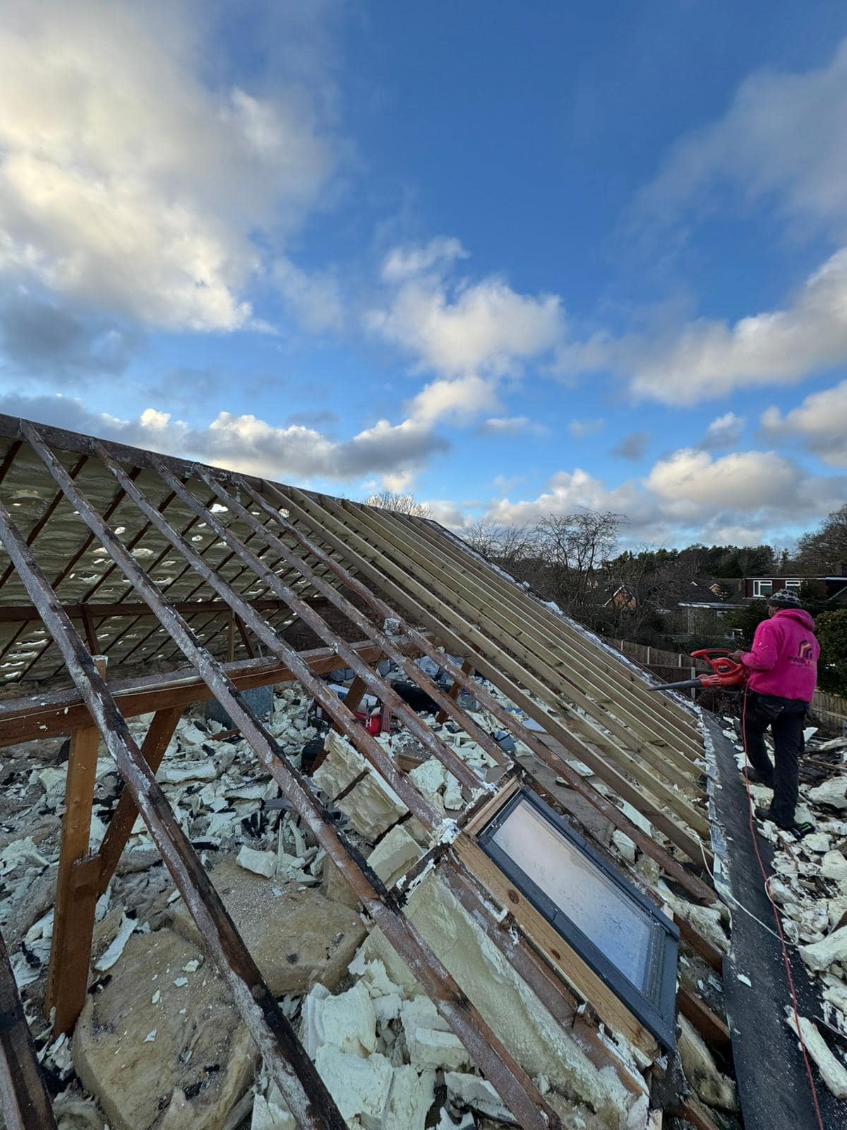 Flat roof replacement in Croydon