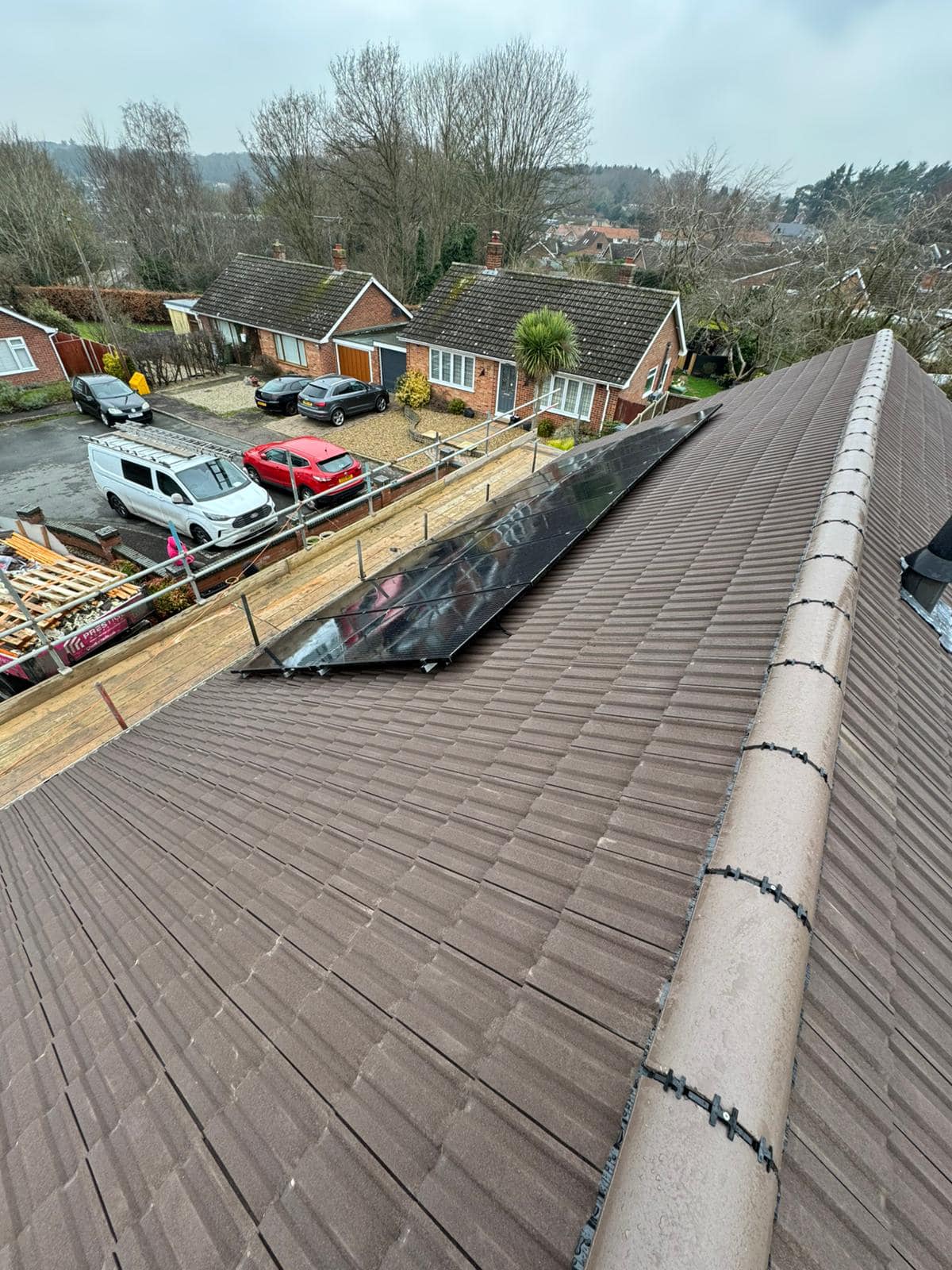 Lead flashing in Westminster