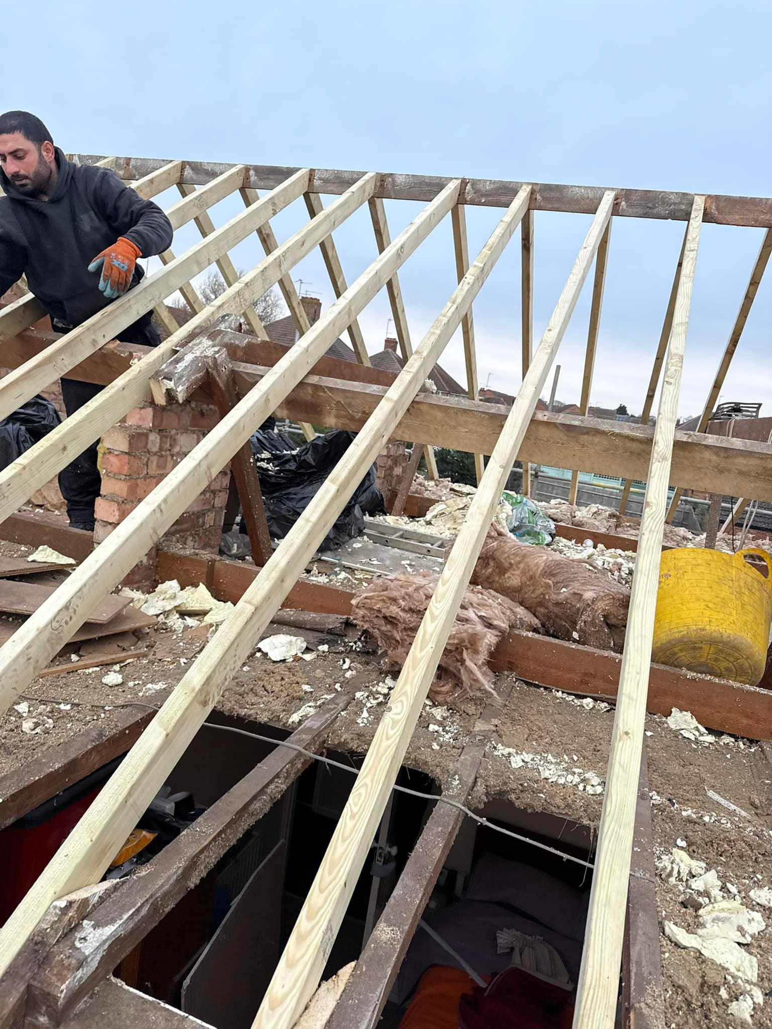 Lead flashing in Westminster
