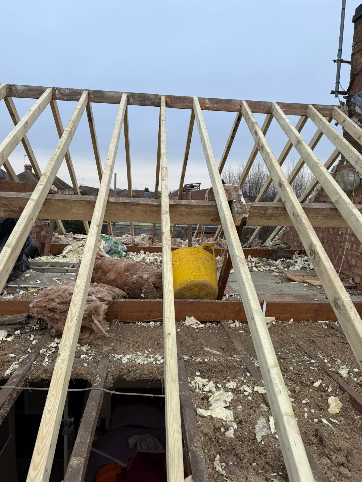 Flat roof replacement in Croydon