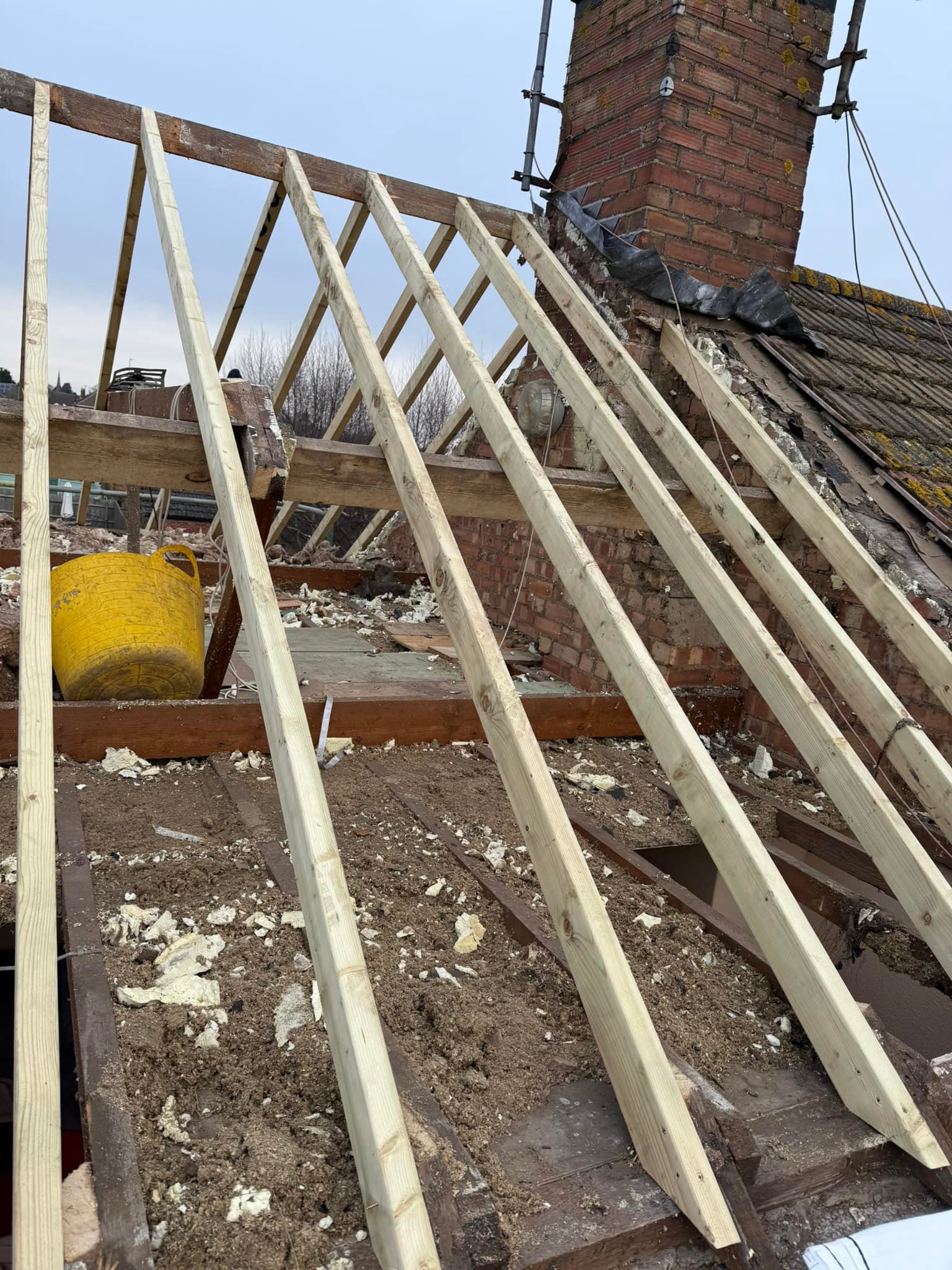 Commercial roof restoration in Canary Wharf