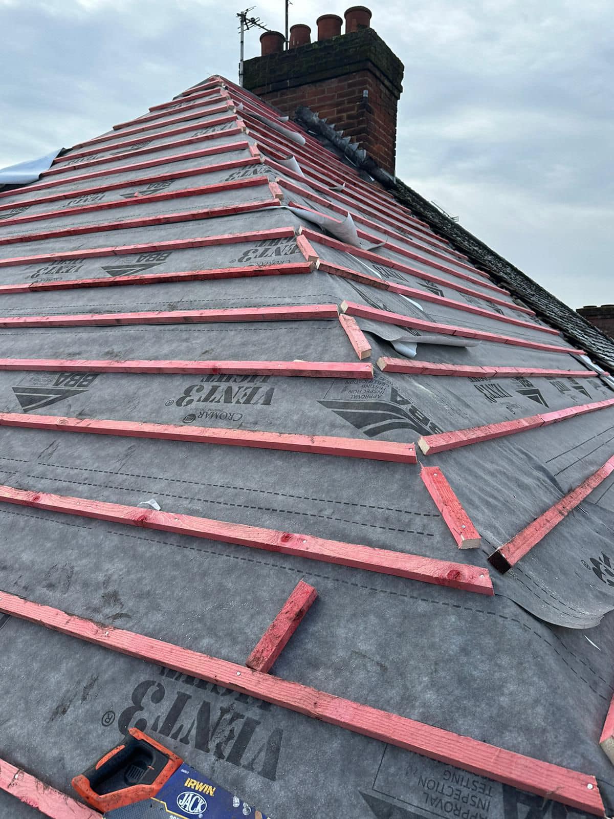 Flat roof replacement in Croydon