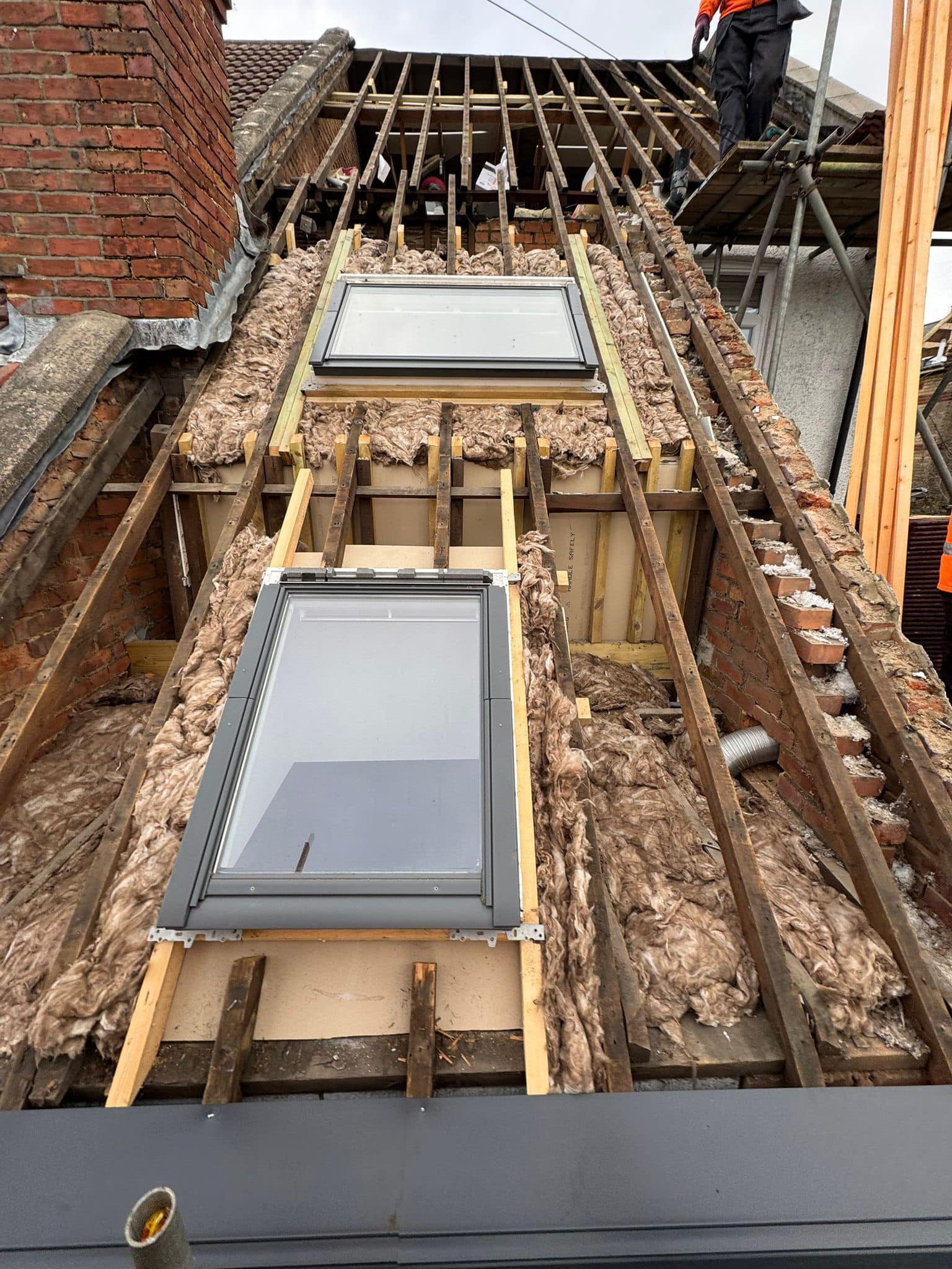 Zinc roofing in Shoreditch